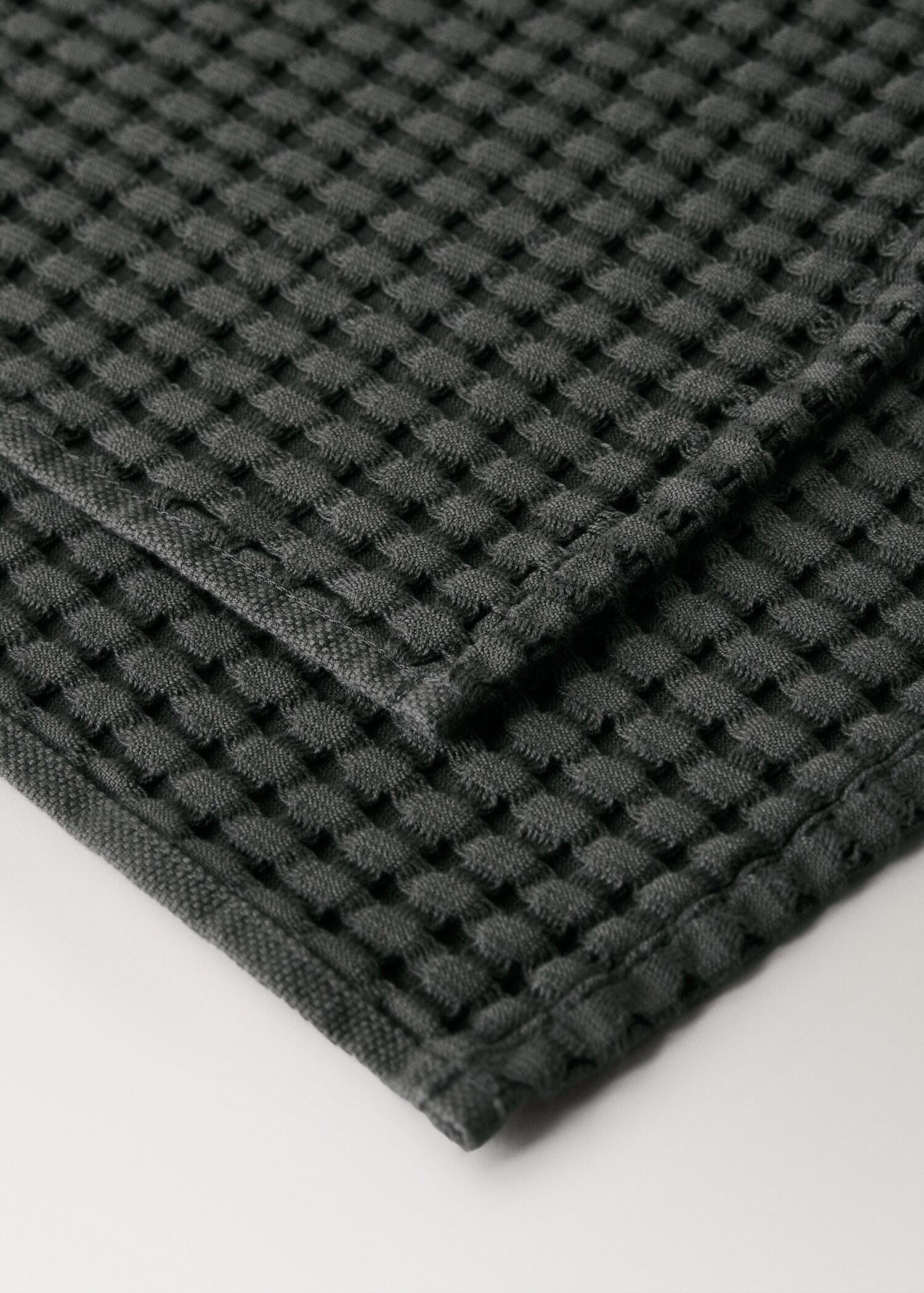 Serviette invité en coton gaufré - Détail de l'article 2