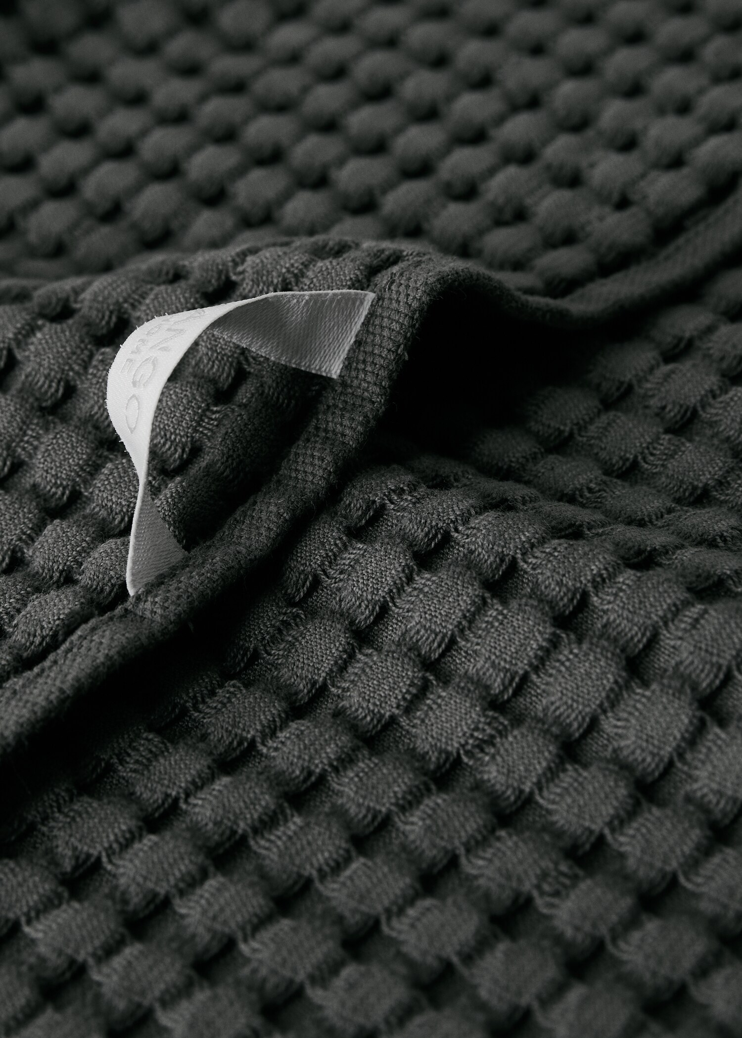 Serviette invité en coton gaufré - Détail de l'article 3