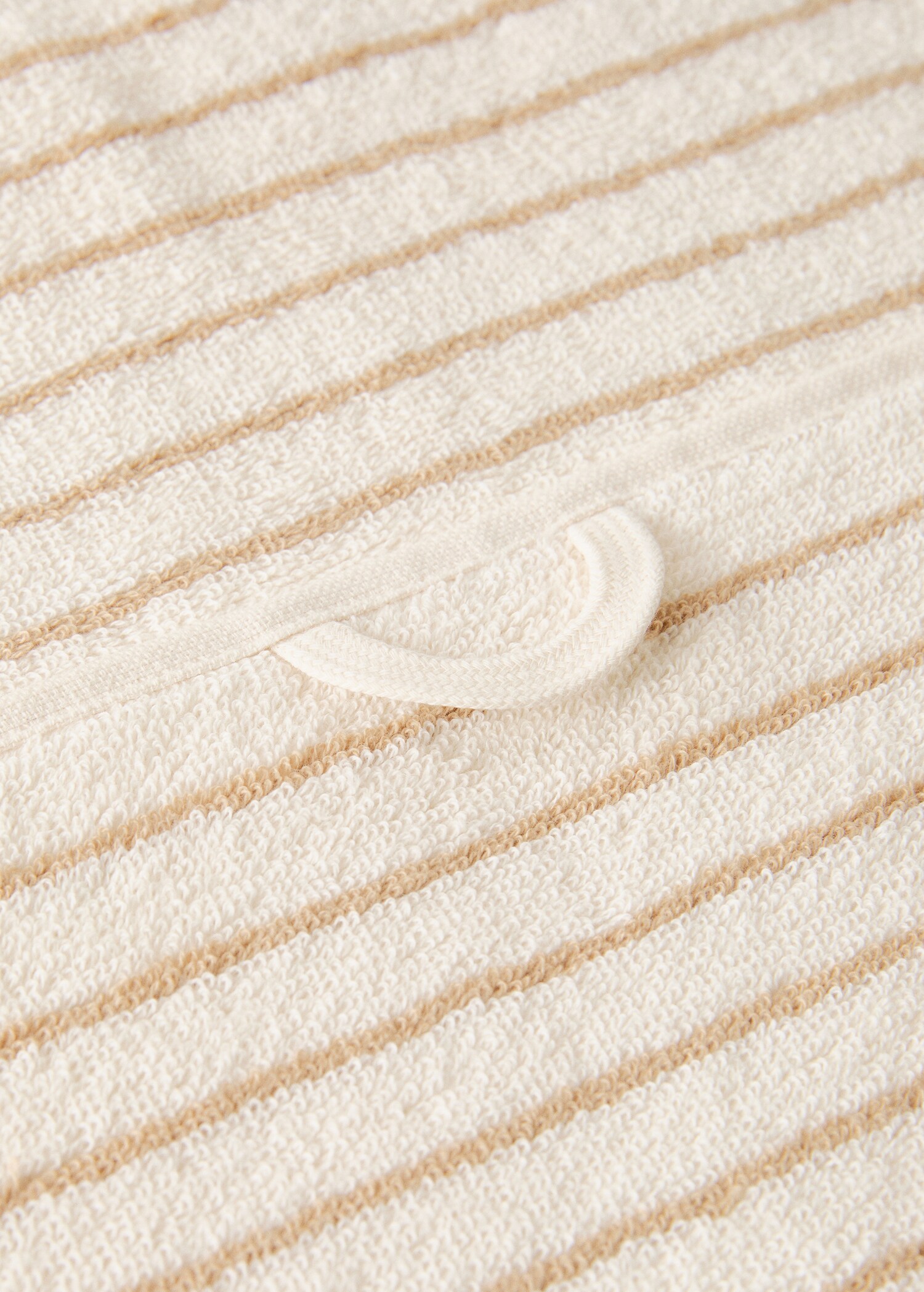 Two-colour stripe cotton bath towel - Details of the article 3