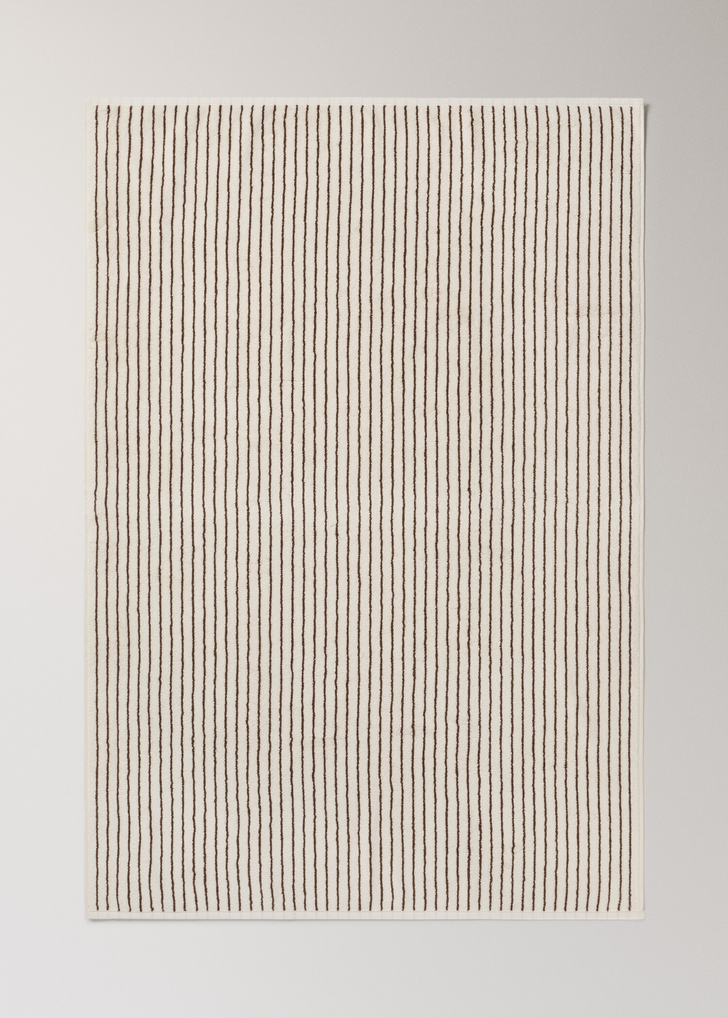 Two-colour stripe cotton bath towel - Details of the article 4