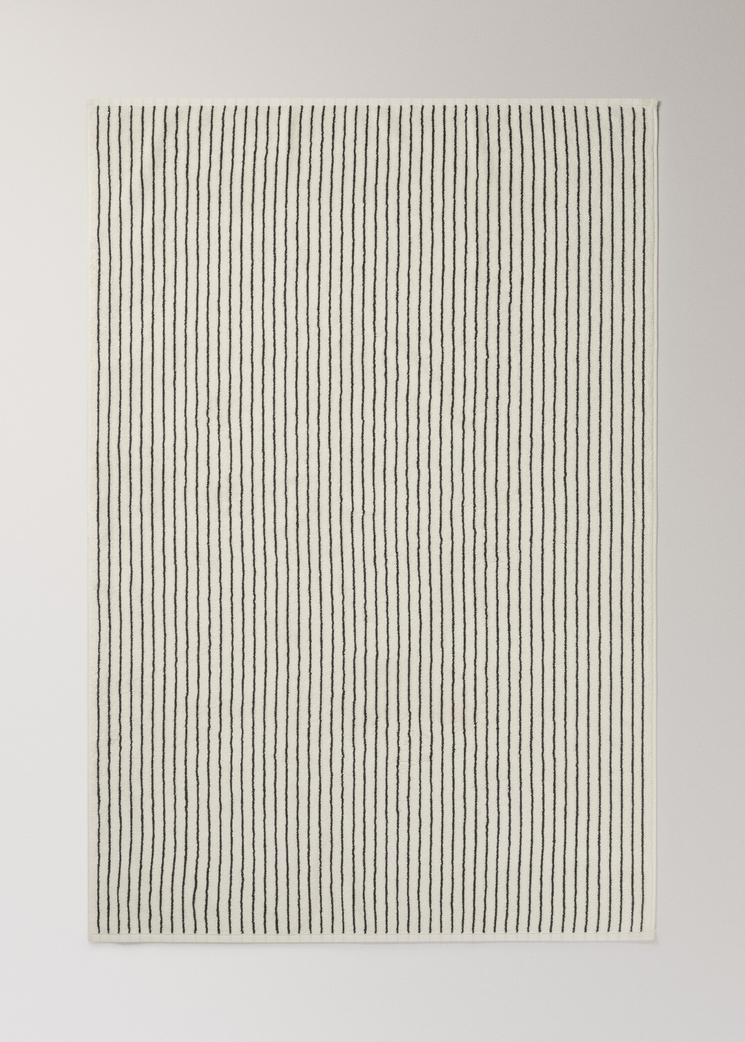 Two-colour stripe cotton bath towel - Details of the article 4