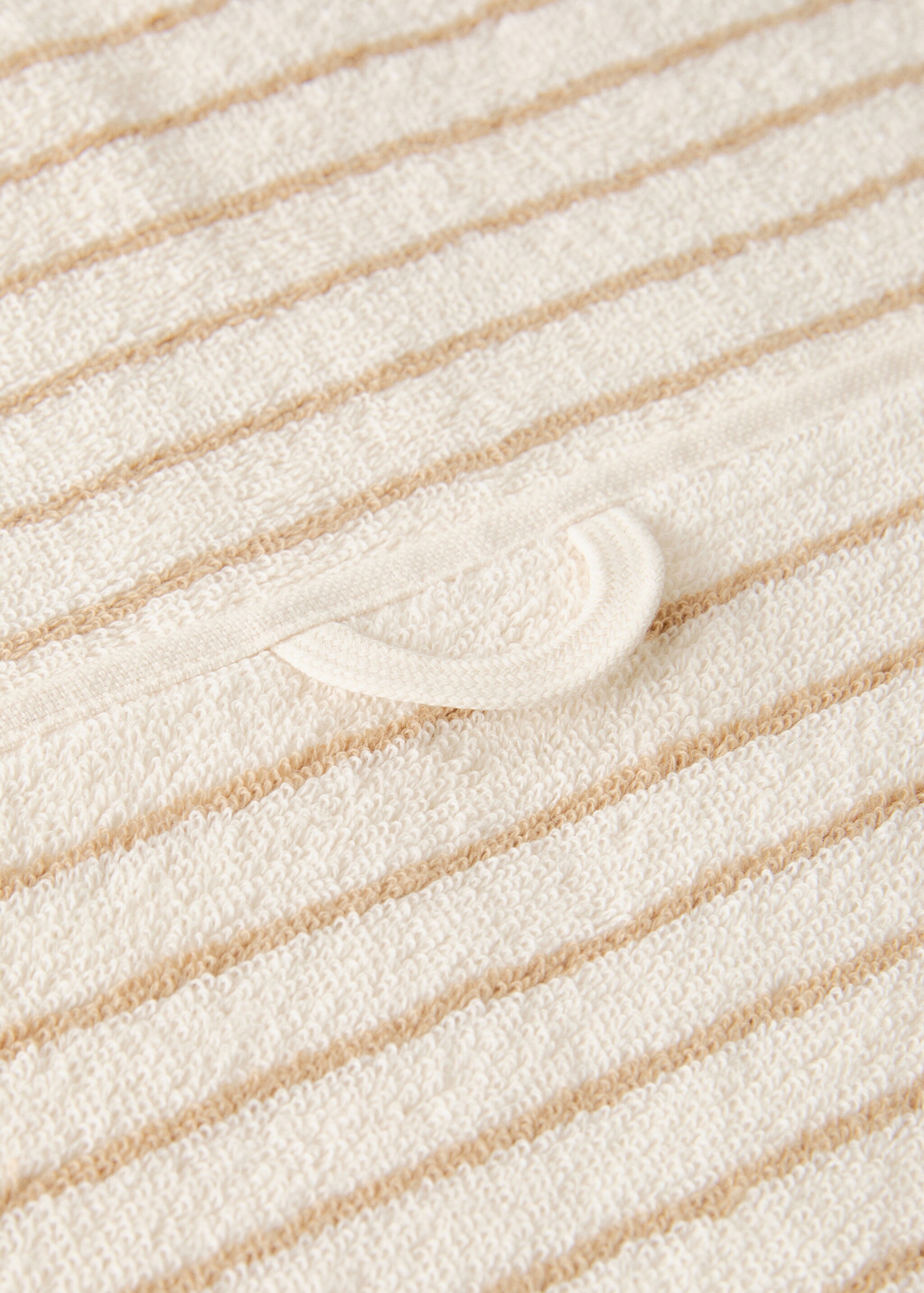 Two-colour stripe cotton towel - Details of the article 3