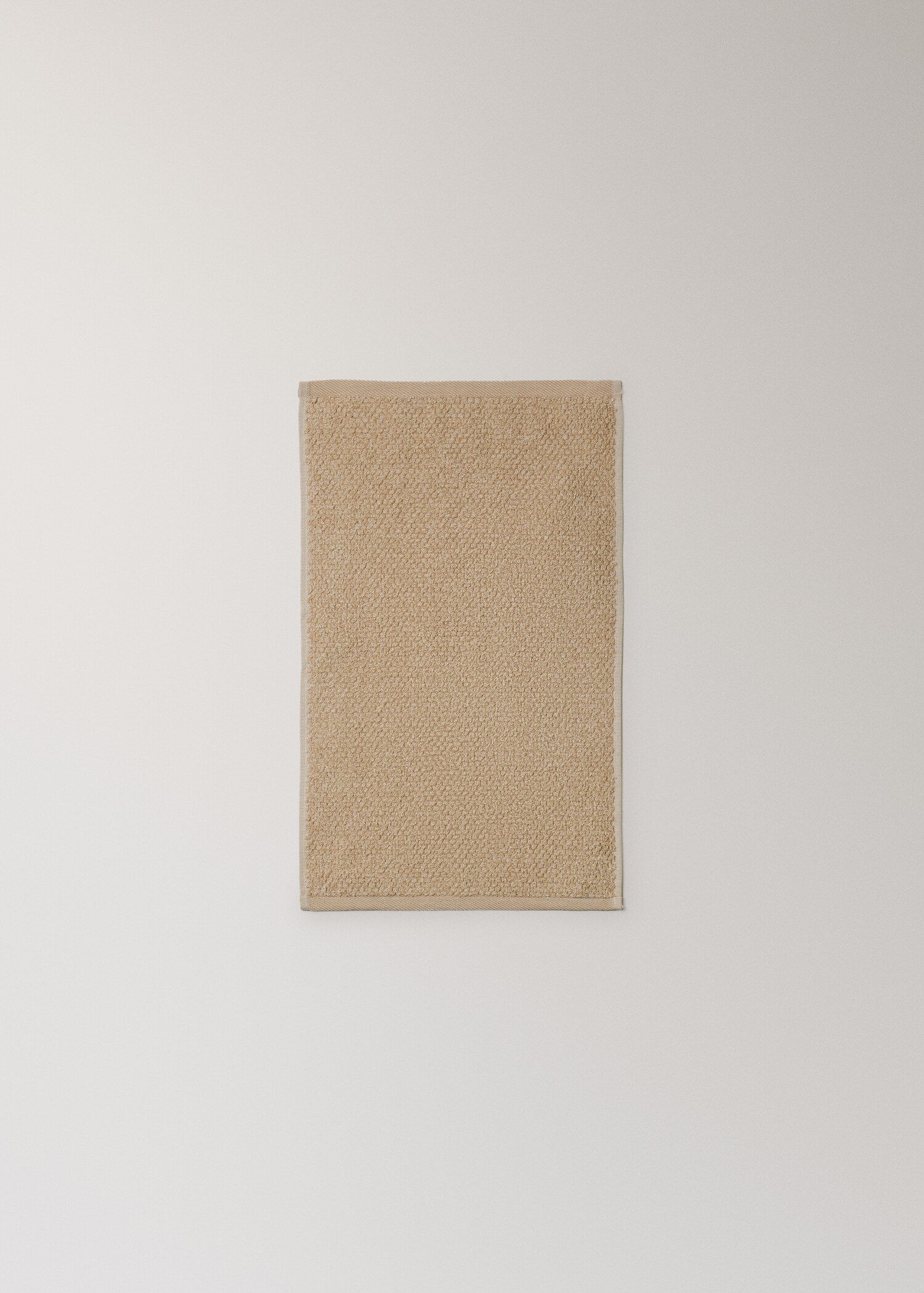 Cotton-blend two-tone guest towel - Details of the article 4