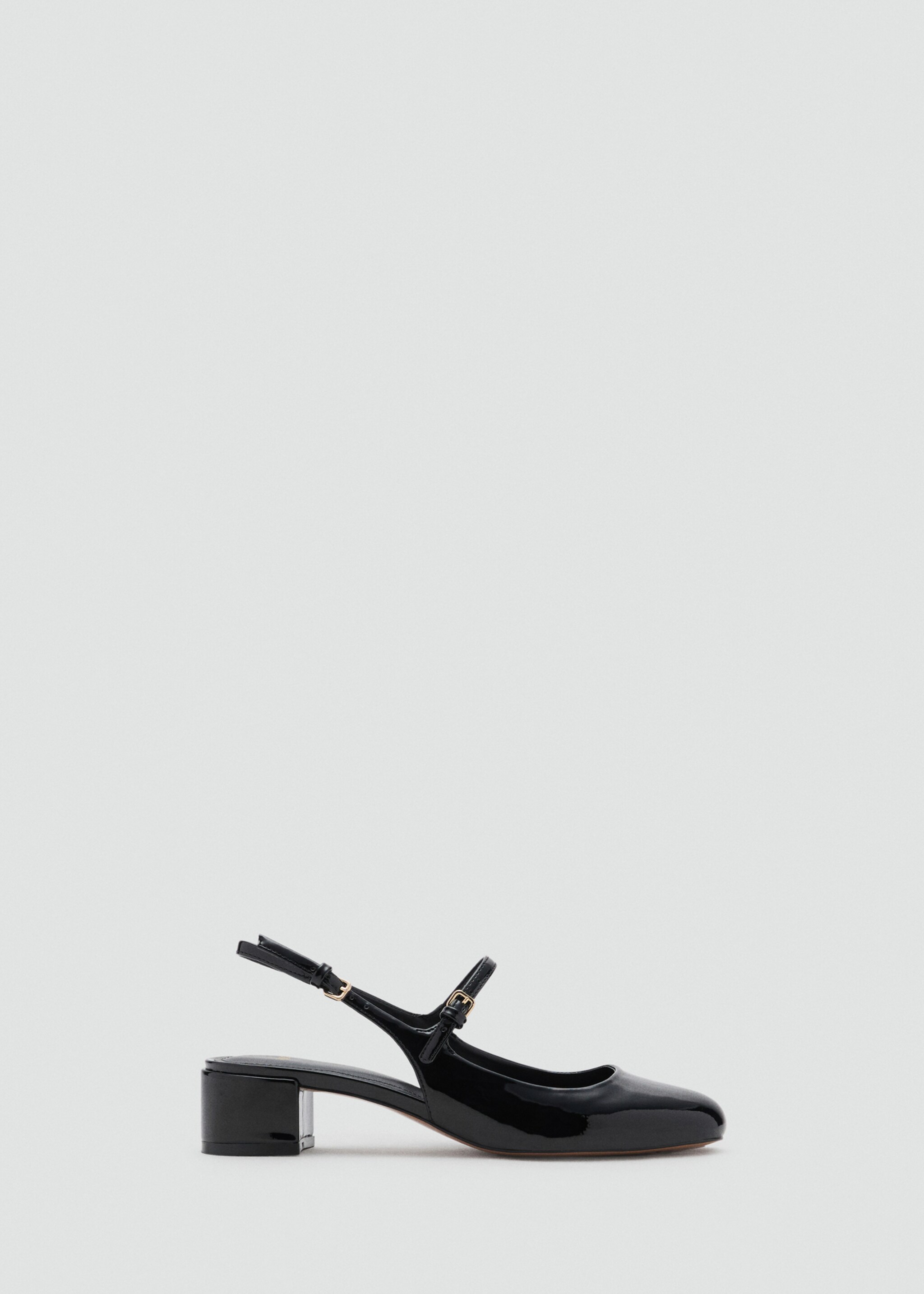 Chaussures vernies talon bloc - Article sans modèle
