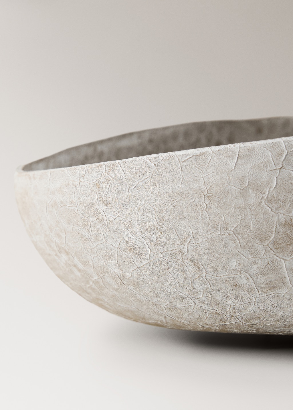 Small textured metal decorative bowl