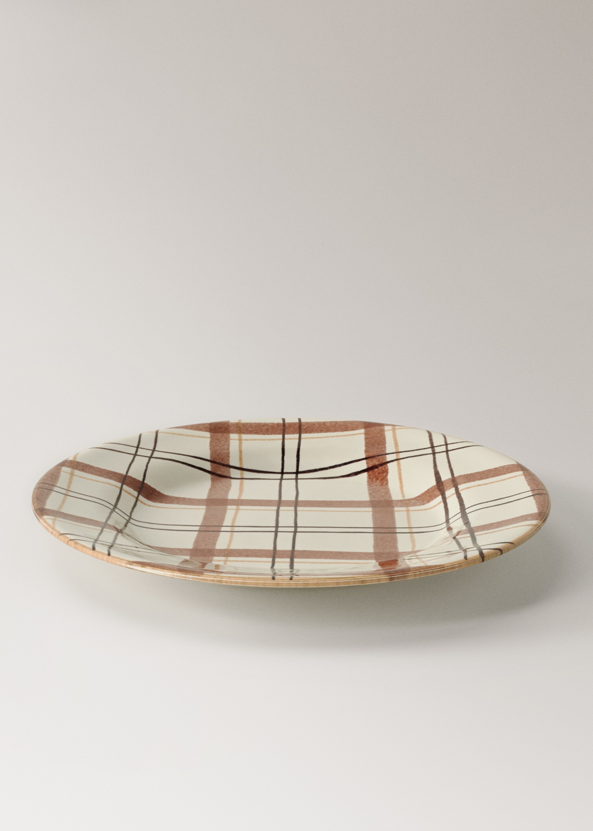 Dessert plate tribeca - Details of the article 3, Burnt Orange. Ref: 17032041-00.