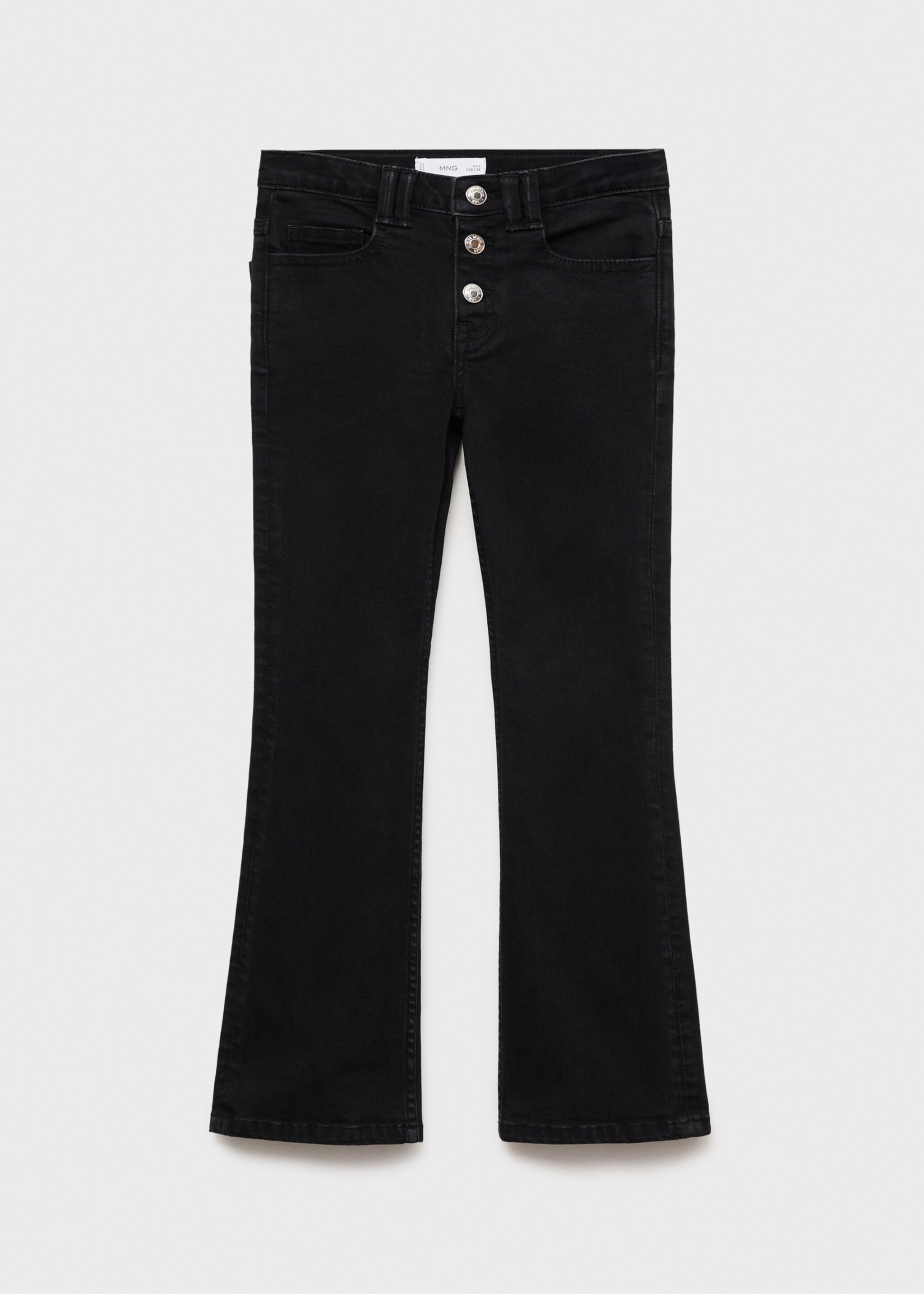 Buttons flare jeans - Article without model
