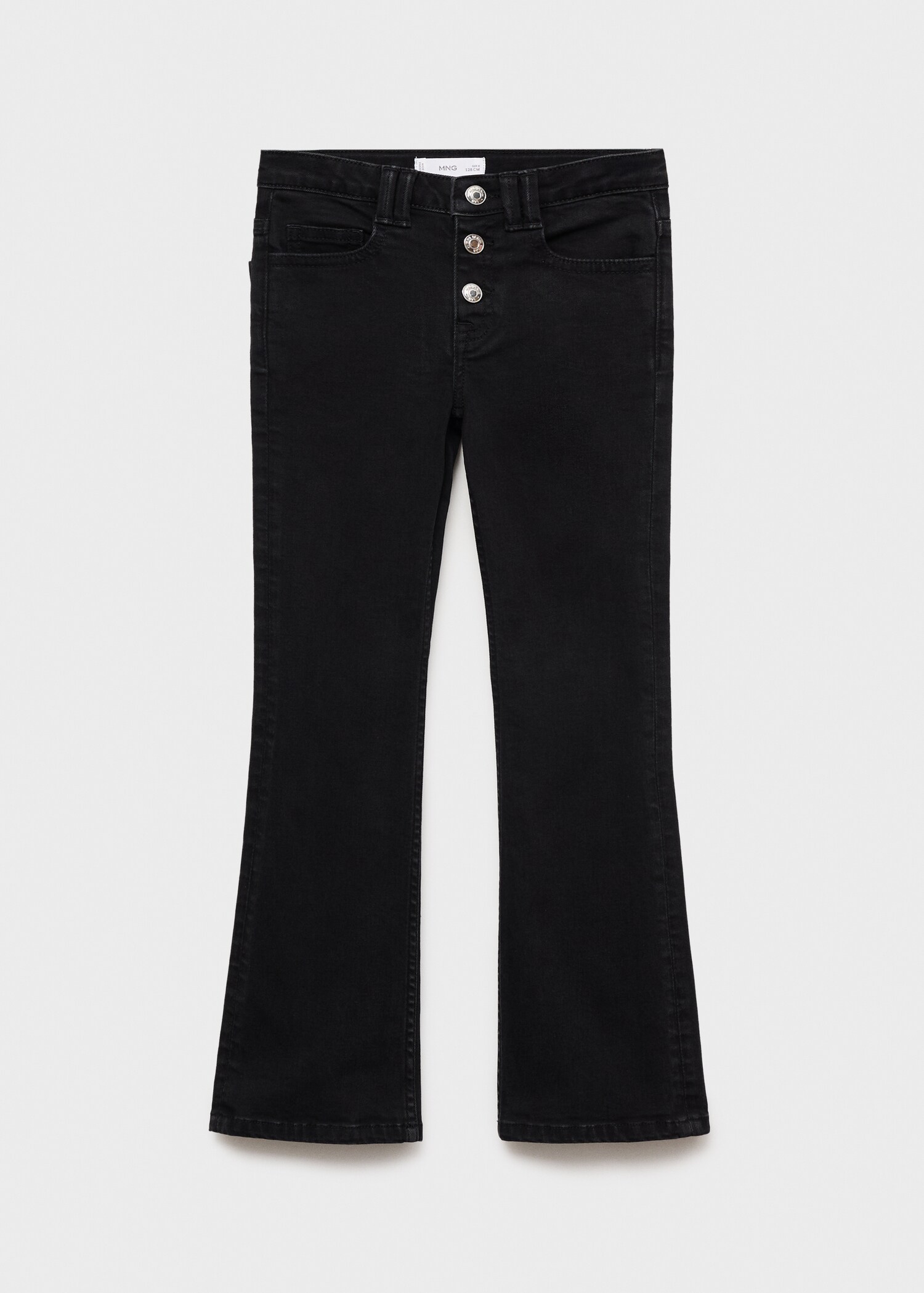 Buttons flare jeans - Article without model
