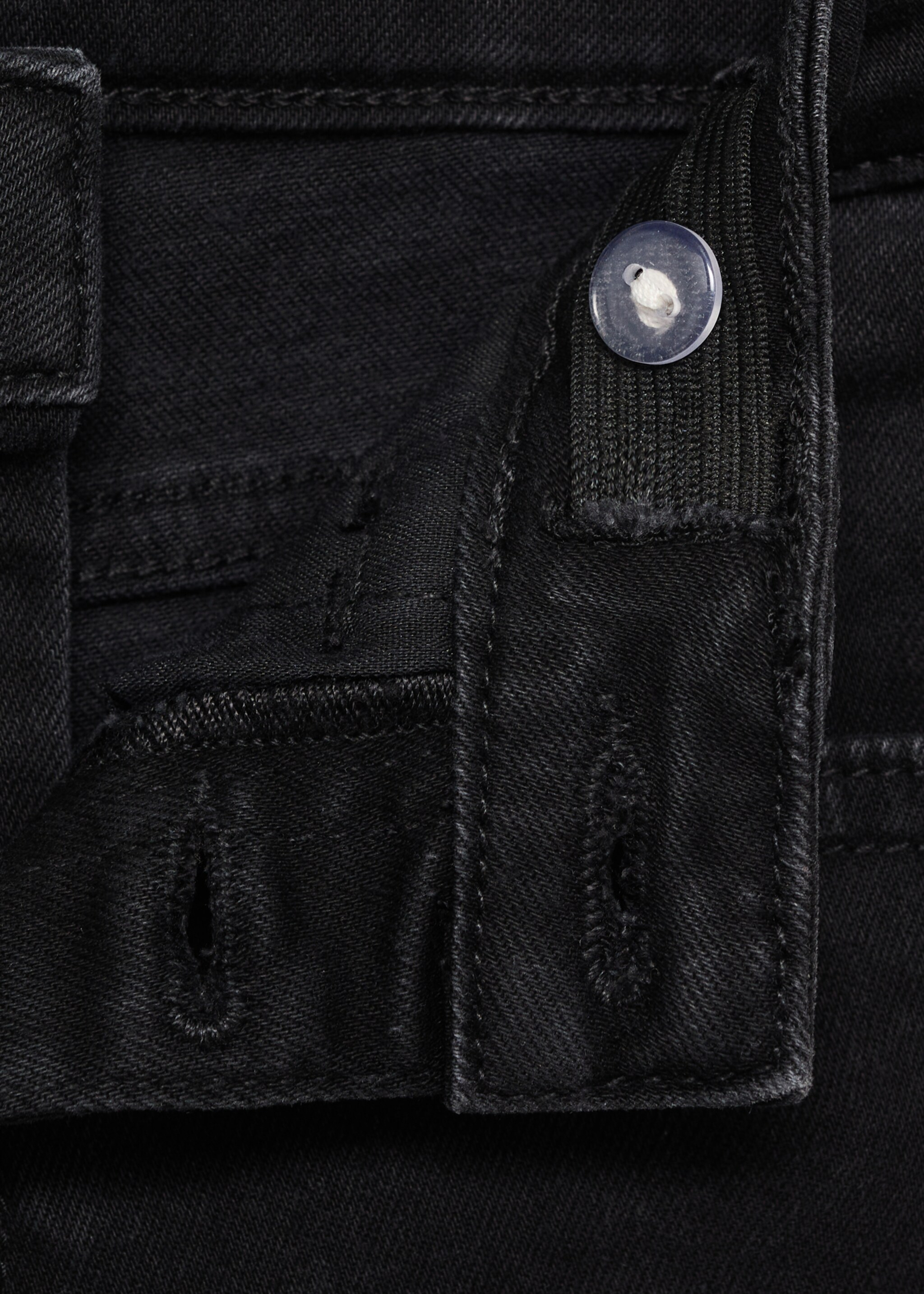 Buttons flare jeans - Details of the article 8