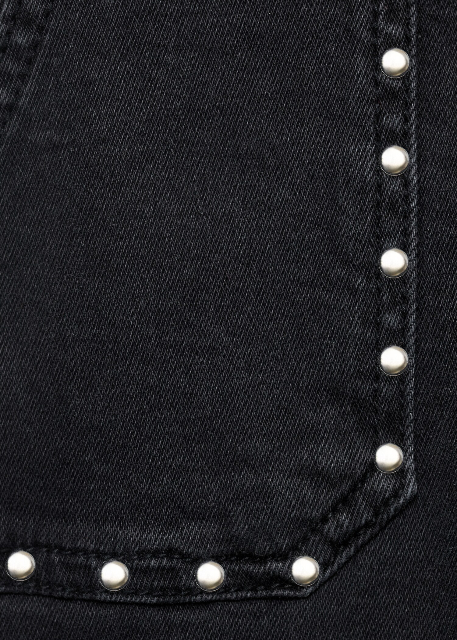 Jeans straight tachuelas - Detalle del artículo 0