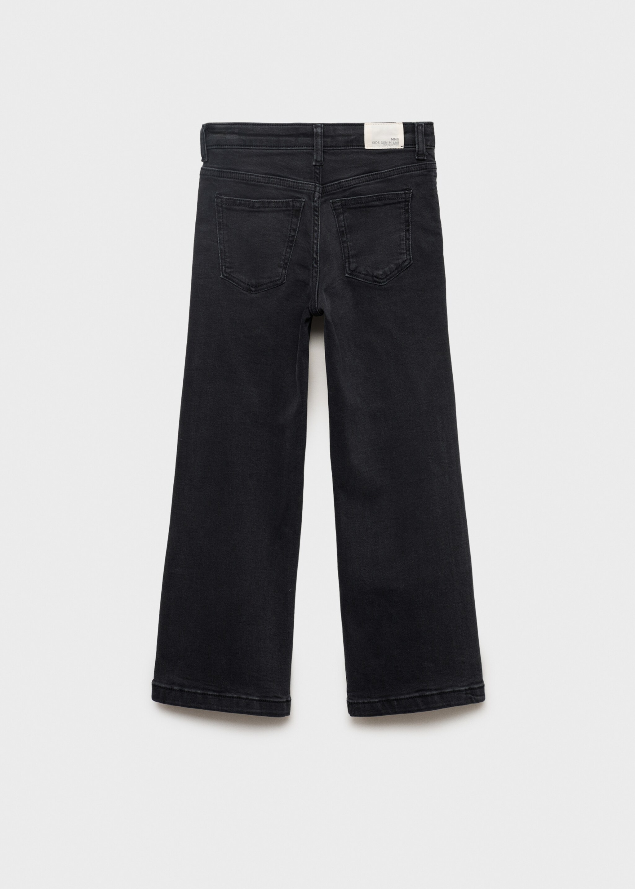 Straight-fit jeans with studs - Reverse of the article