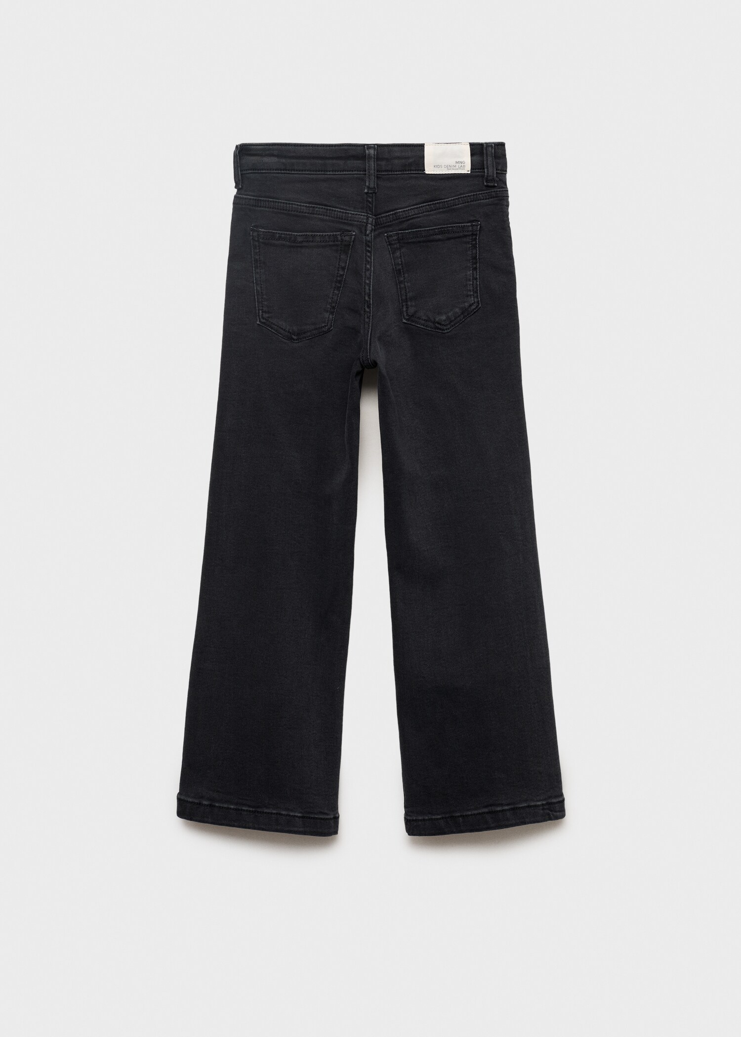 Jeans straight tachuelas - Reverso del artículo