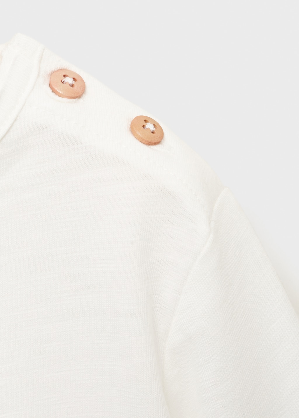 Embroidered printed T-shirt