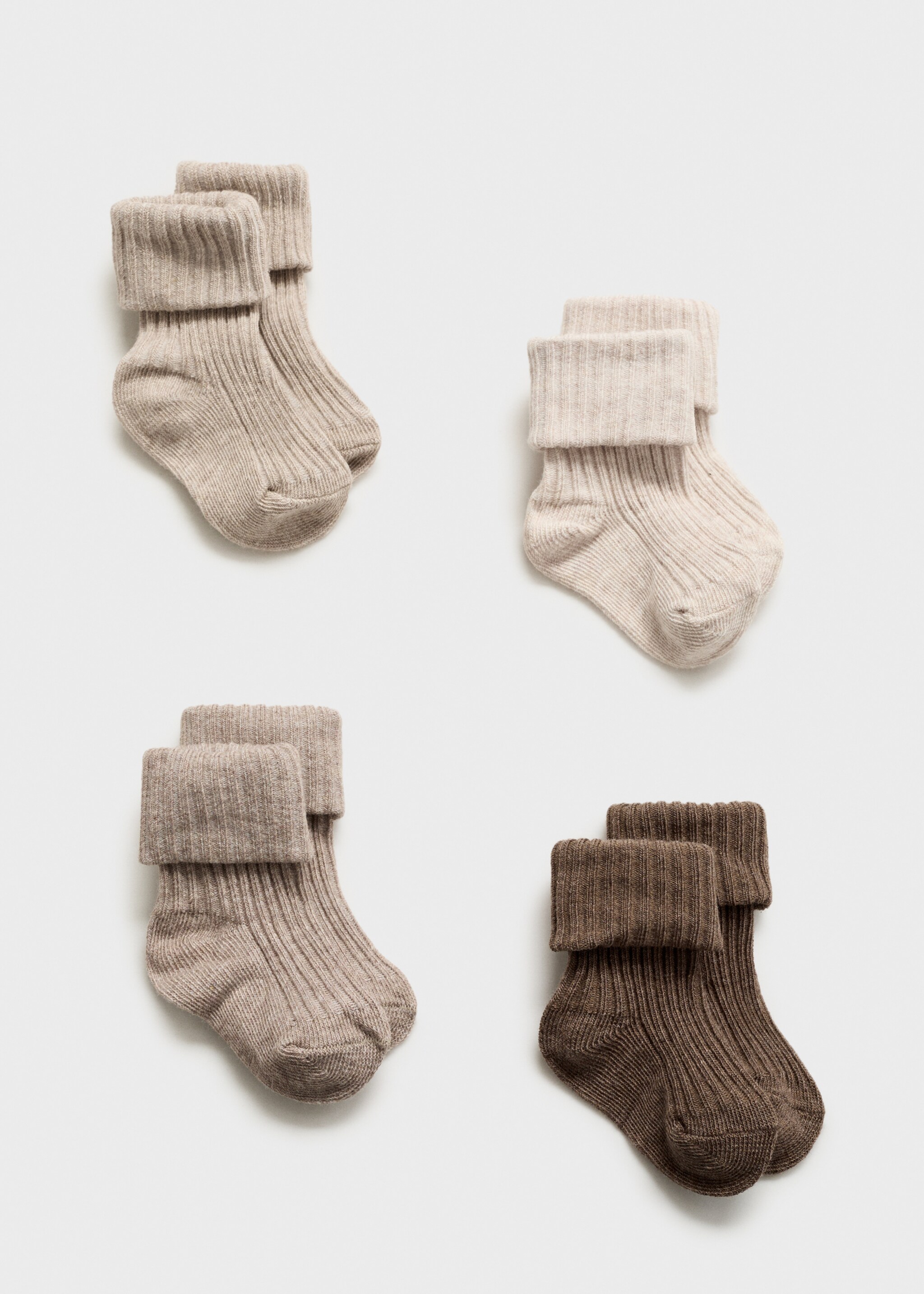 4er-Pack Rippsocken - Artikel ohne Model