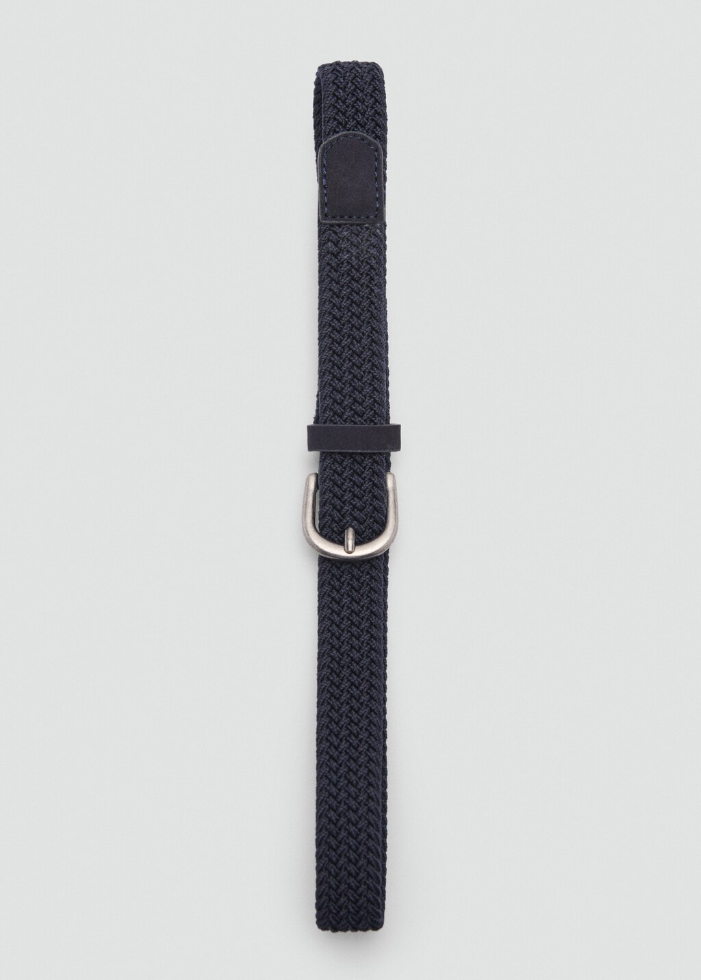 Braided elastic belt