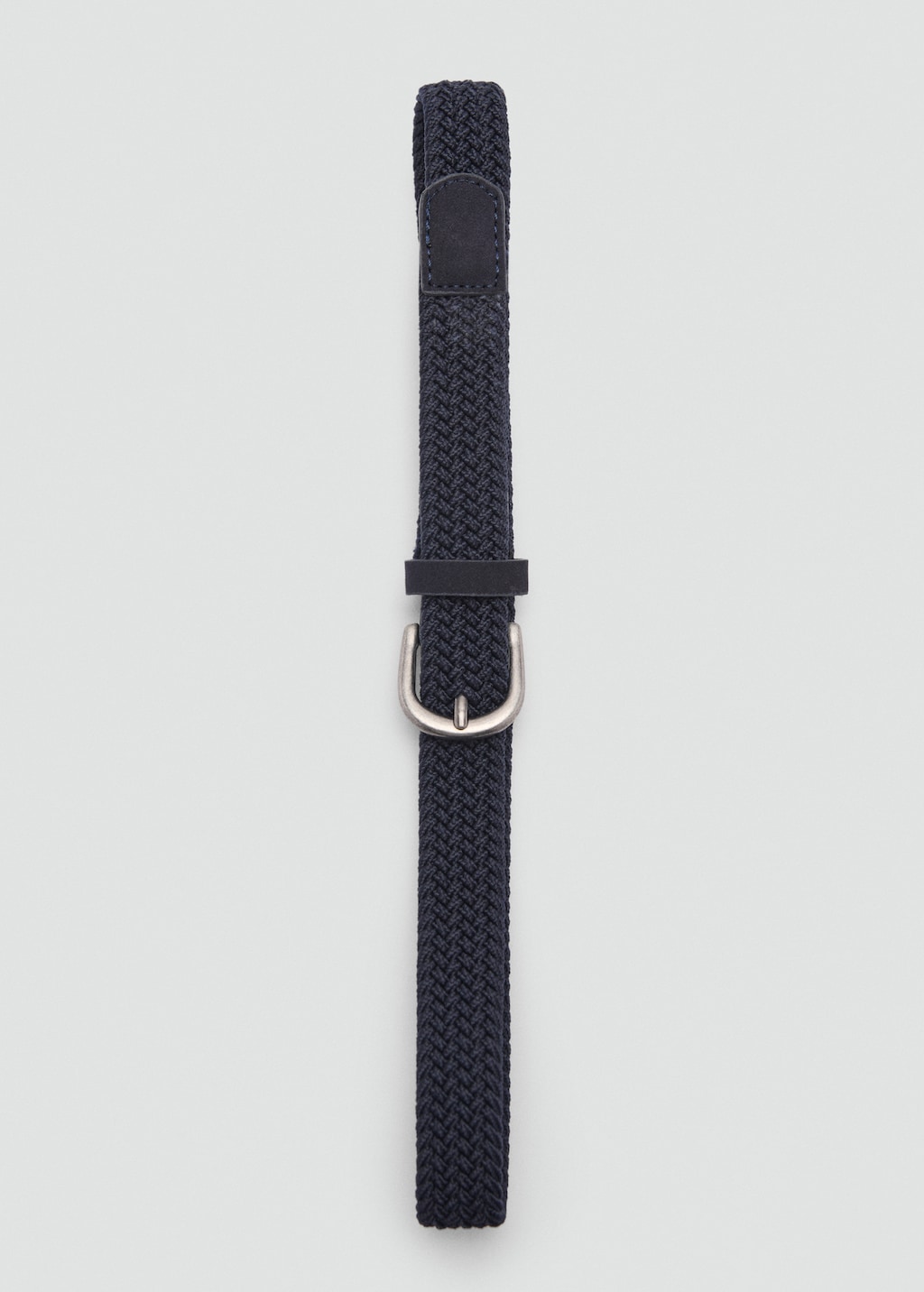 Braided elastic belt