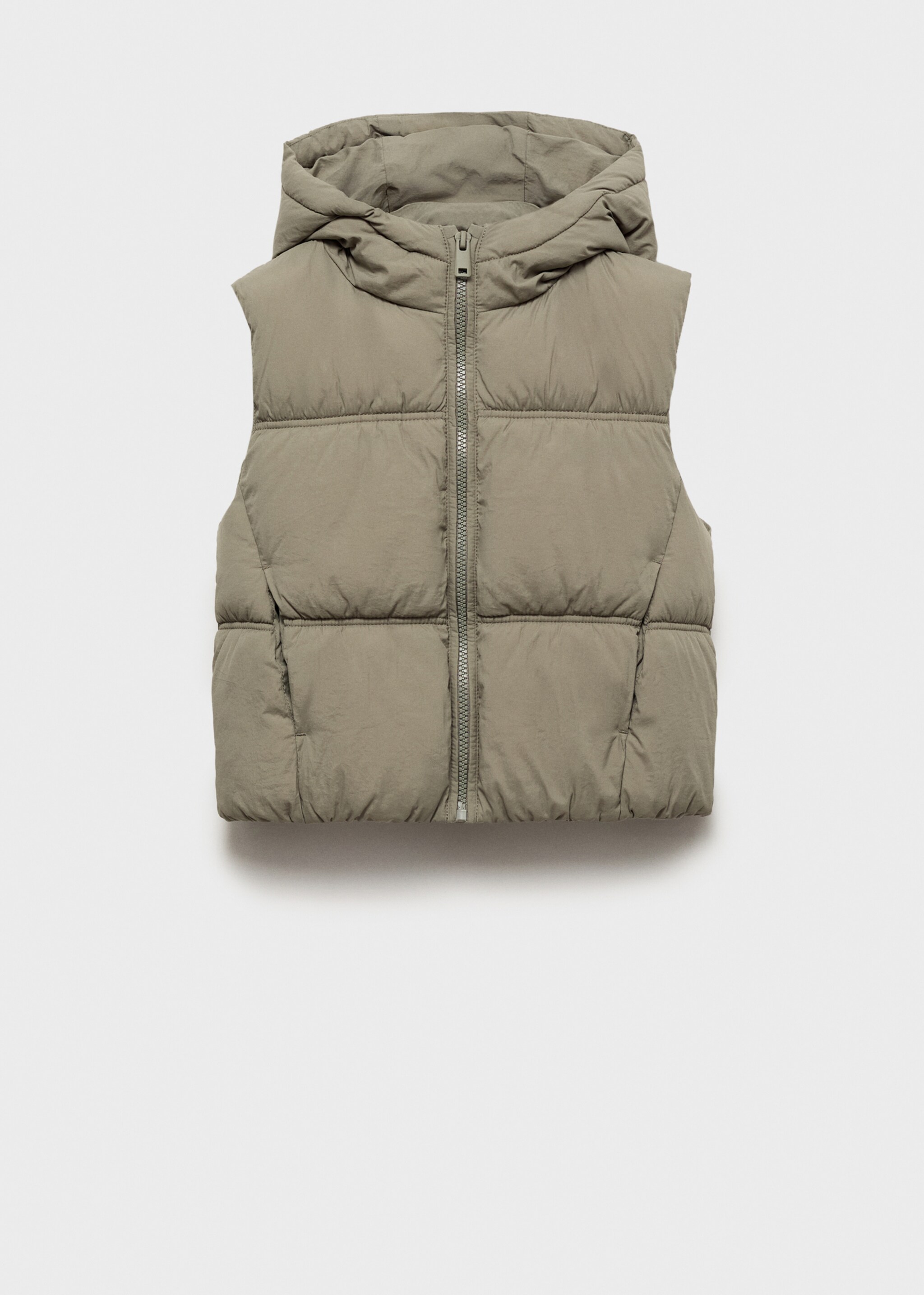 Chaleco acolchado capucha - Artículo sin modelo