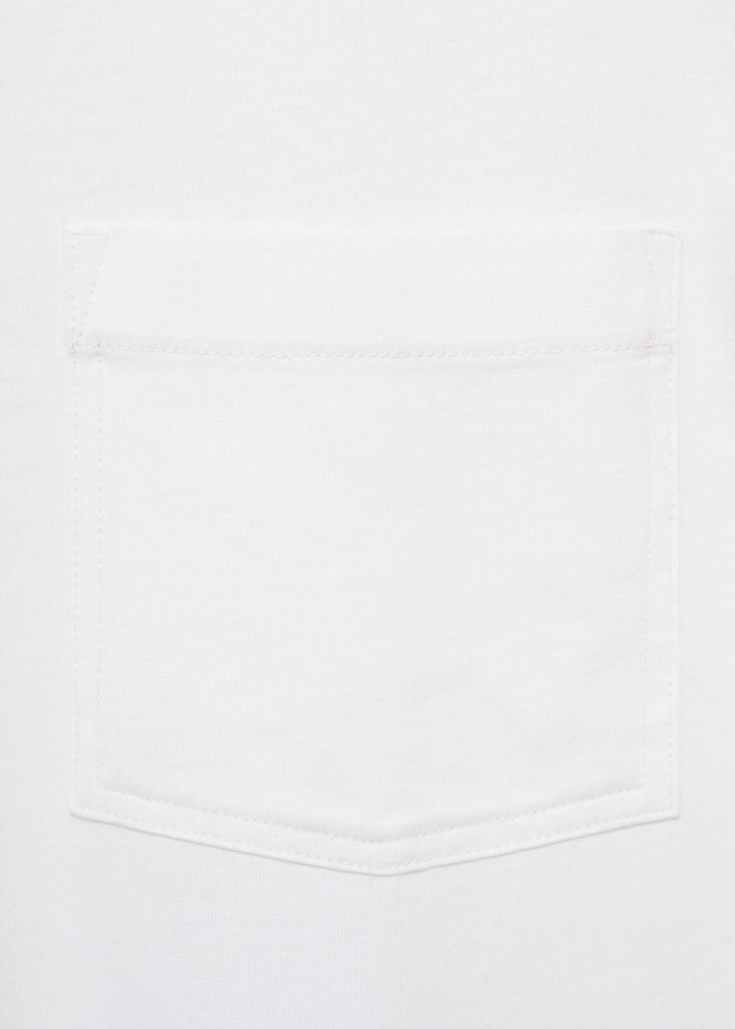 T-shirt 100% cotton boxy fit pocket - Details of the article 8