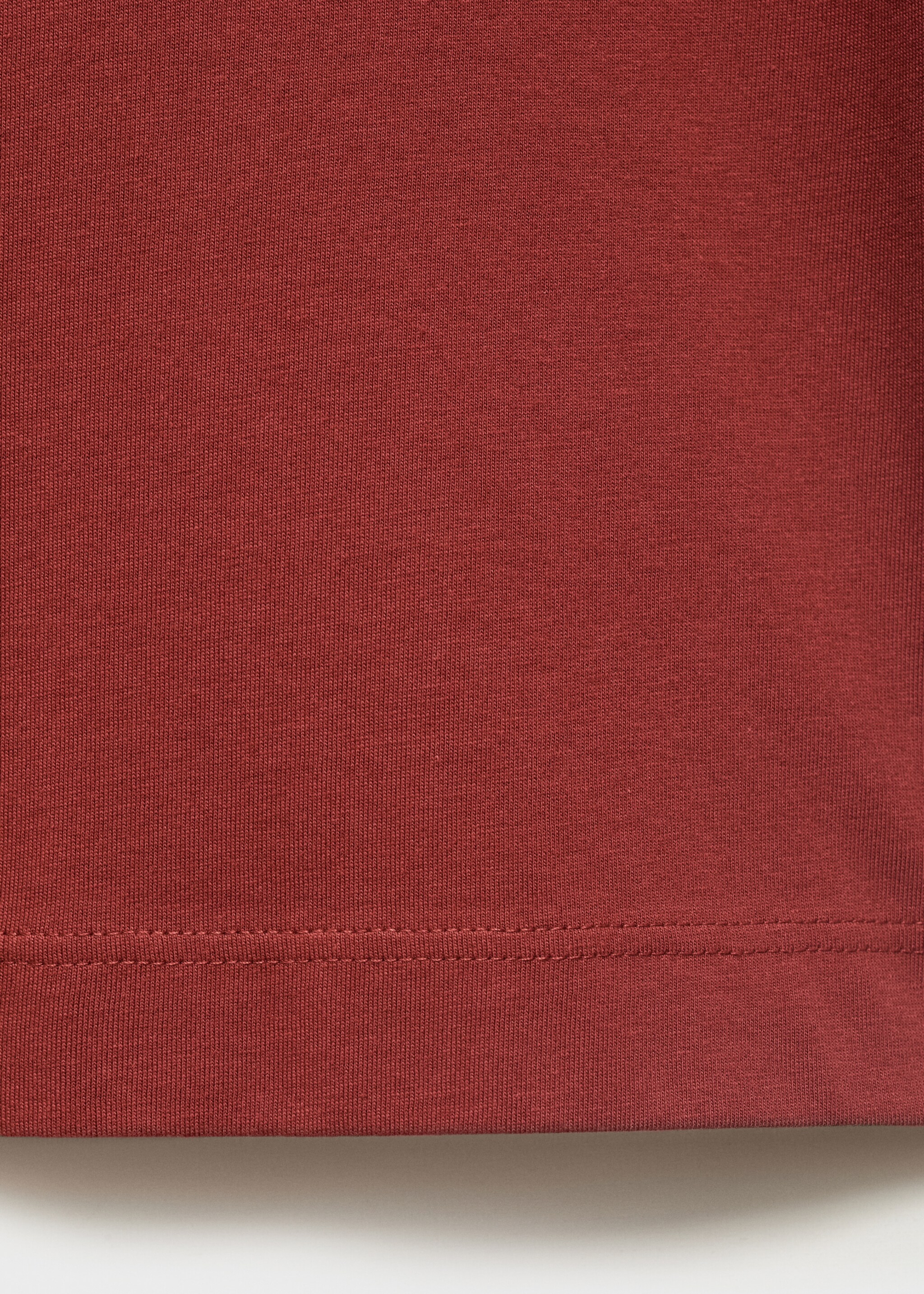 T-shirt 100% cotton boxy fit pocket - Details of the article 0