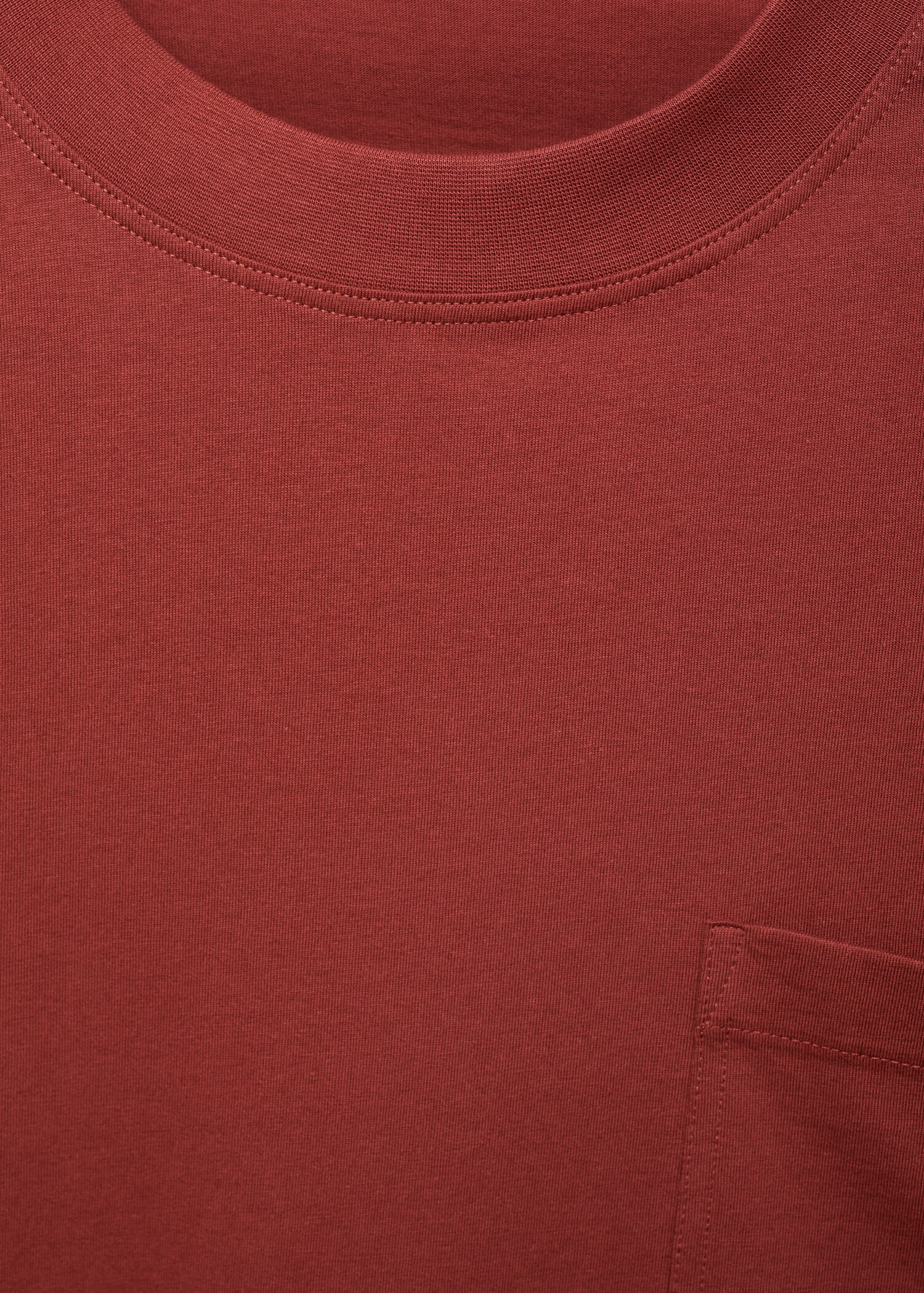 T-shirt 100% cotton boxy fit pocket - Details of the article 8