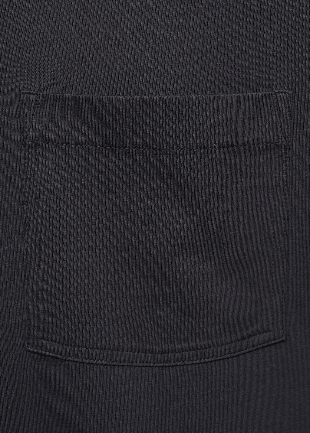 T-shirt 100% cotton boxy fit pocket