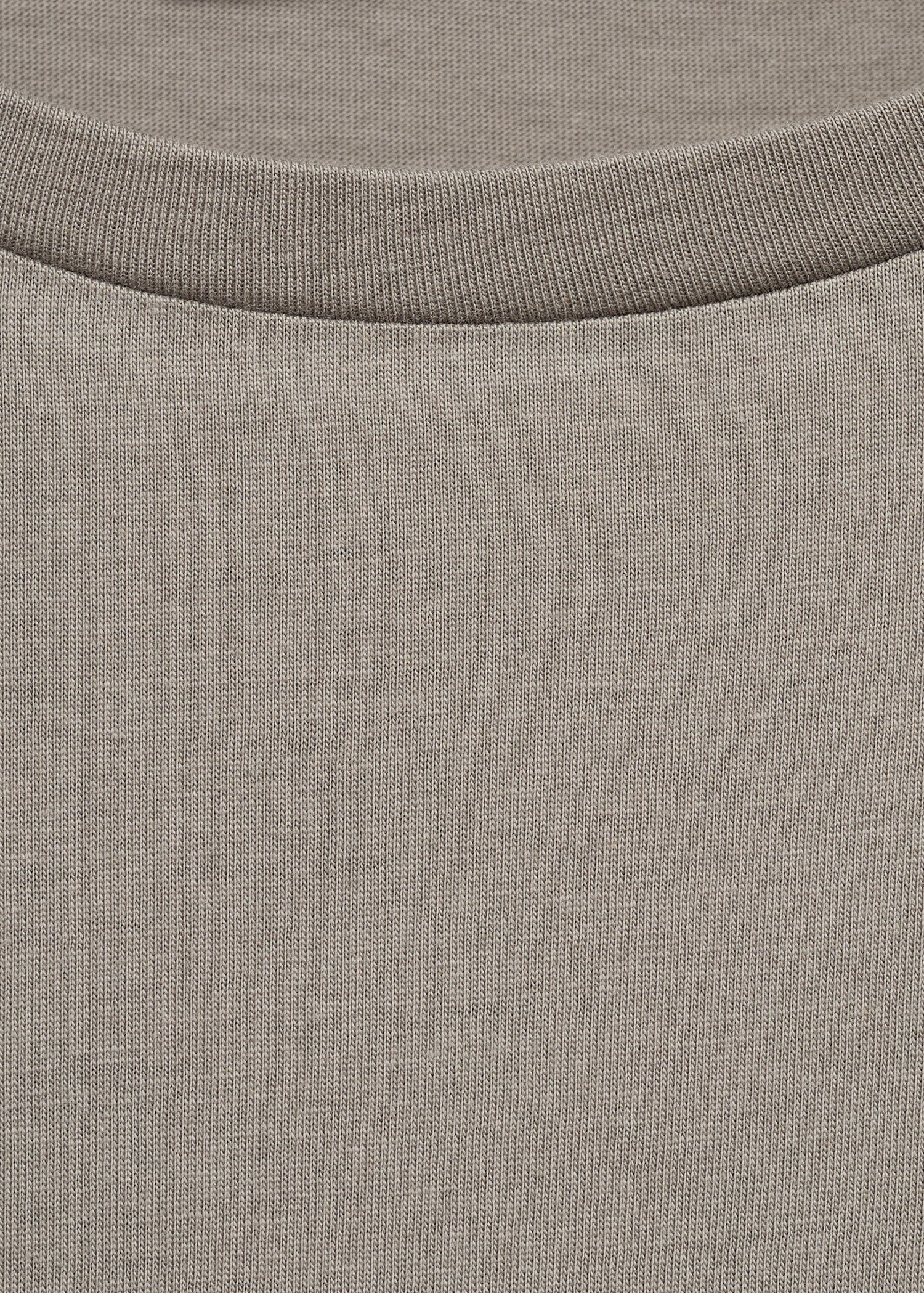 Two-piece plain cotton pajamas - Details of the article 8