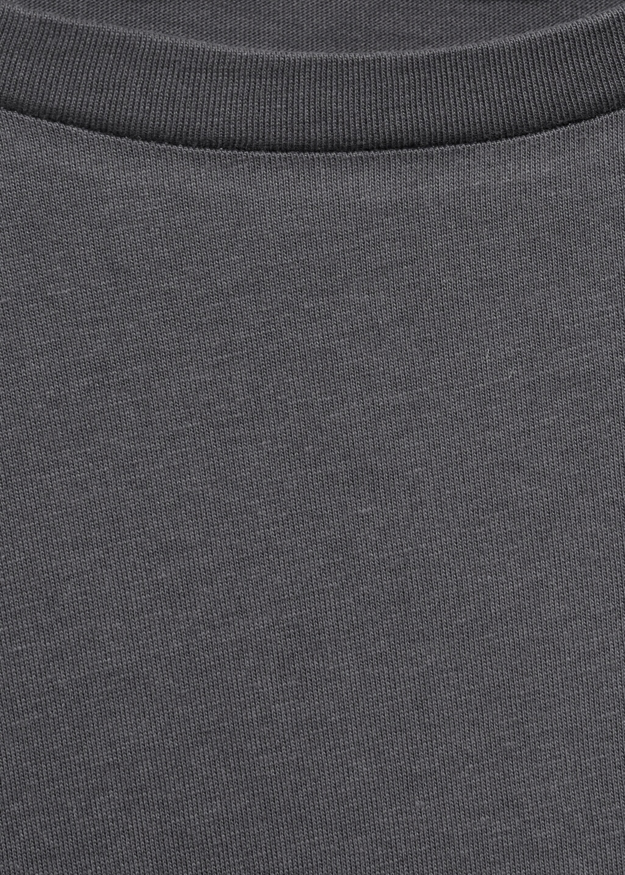Two-piece plain cotton pajamas - Details of the article 8