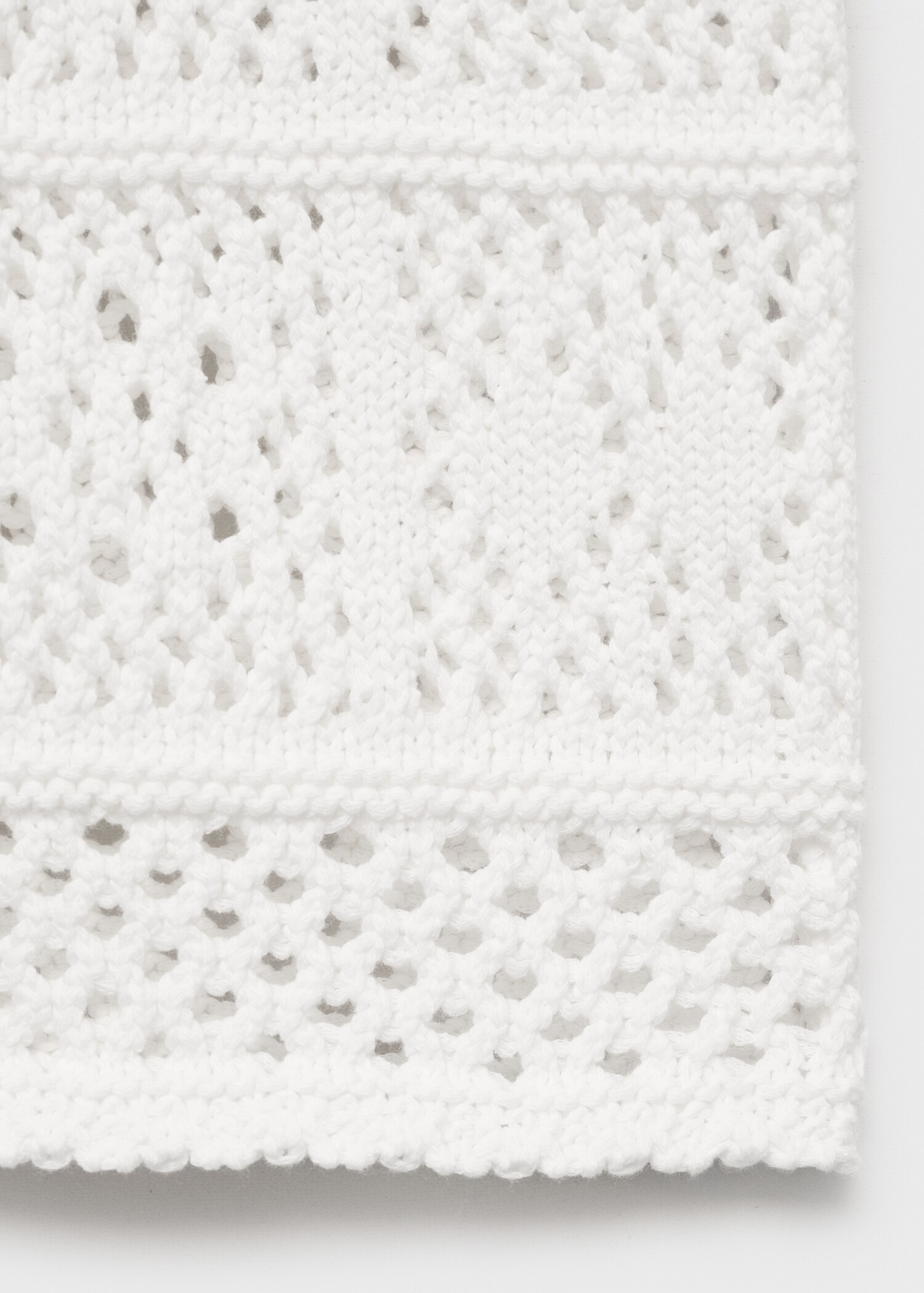 Cárdigan crochet manga corta - Detalle del artículo 0