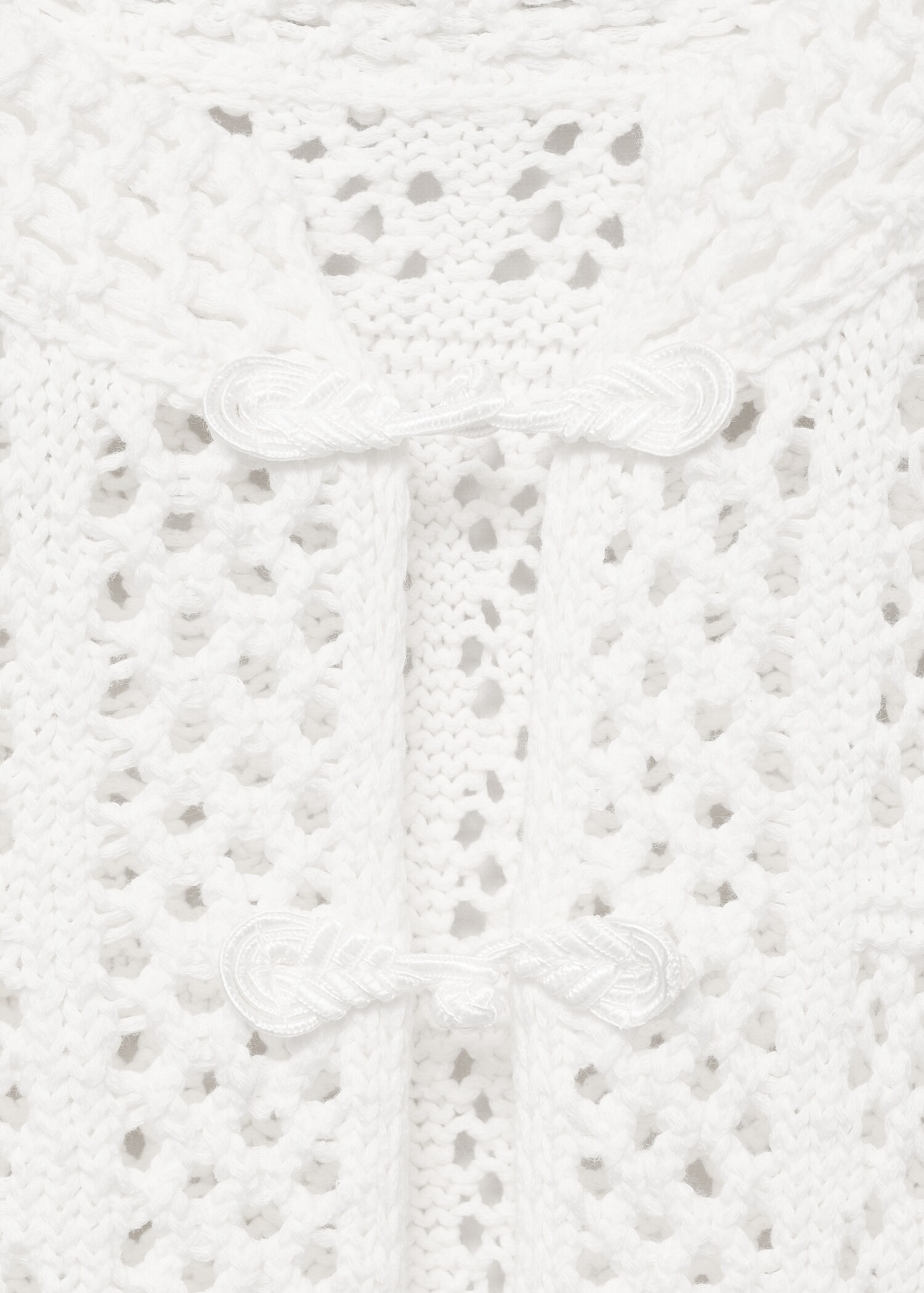 Cárdigan crochet manga corta - Detalle del artículo 8