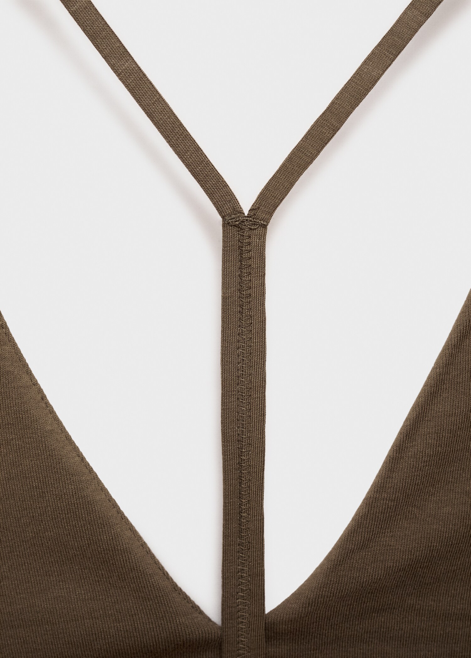 Midi-dress with back neckline - Details of the article 0