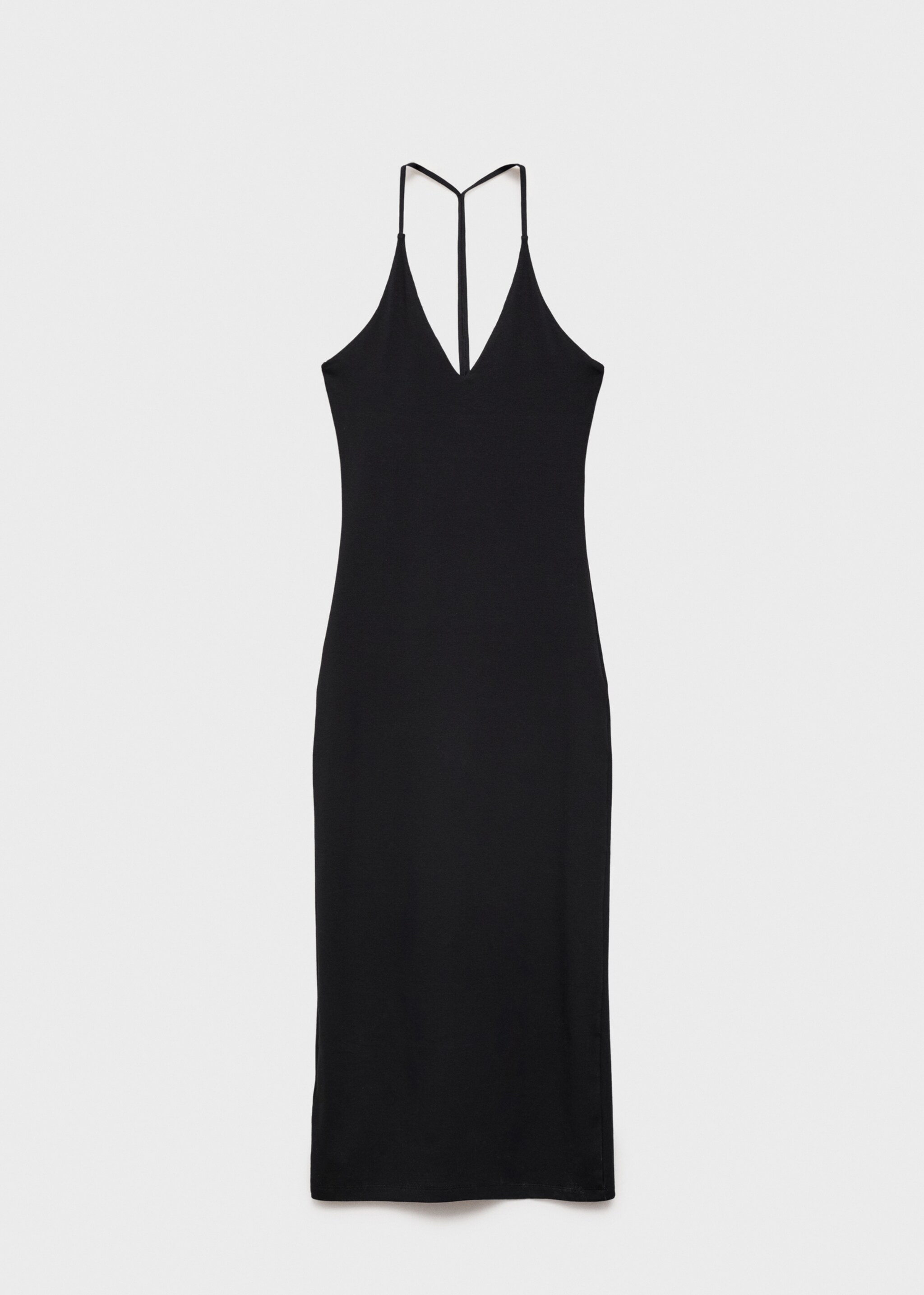 Robe midi décolletée dans le dos - Article sans modèle