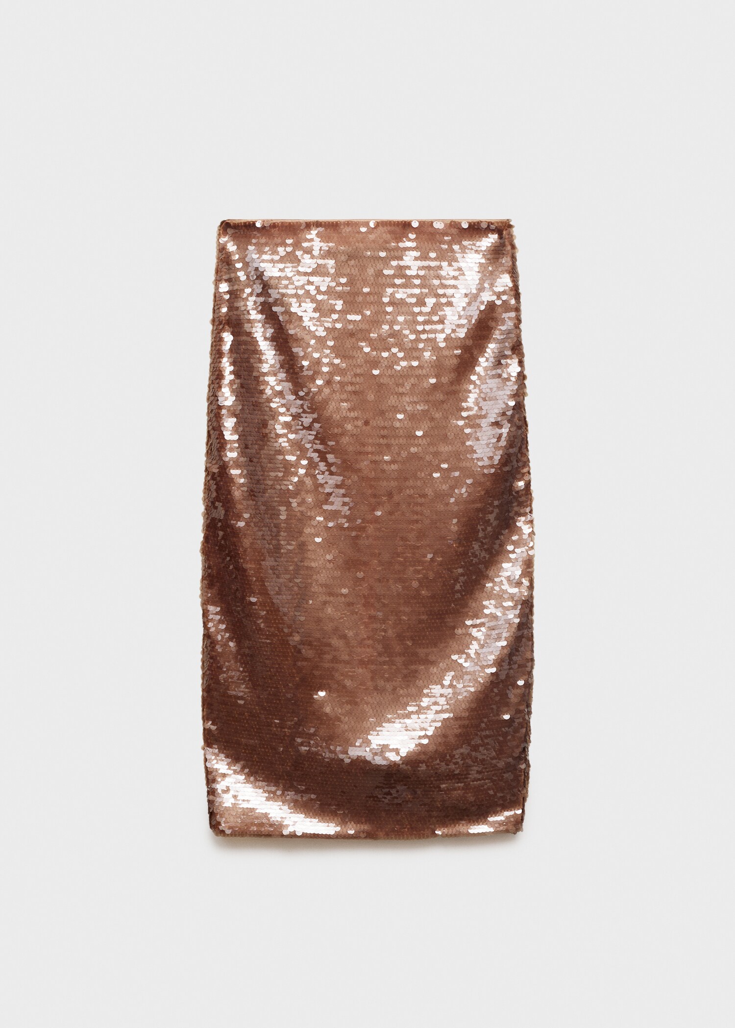 Jupe midi à paillettes - Article sans modèle
