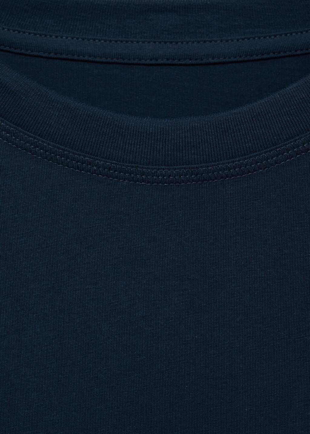 Embroidered cotton T-shirt