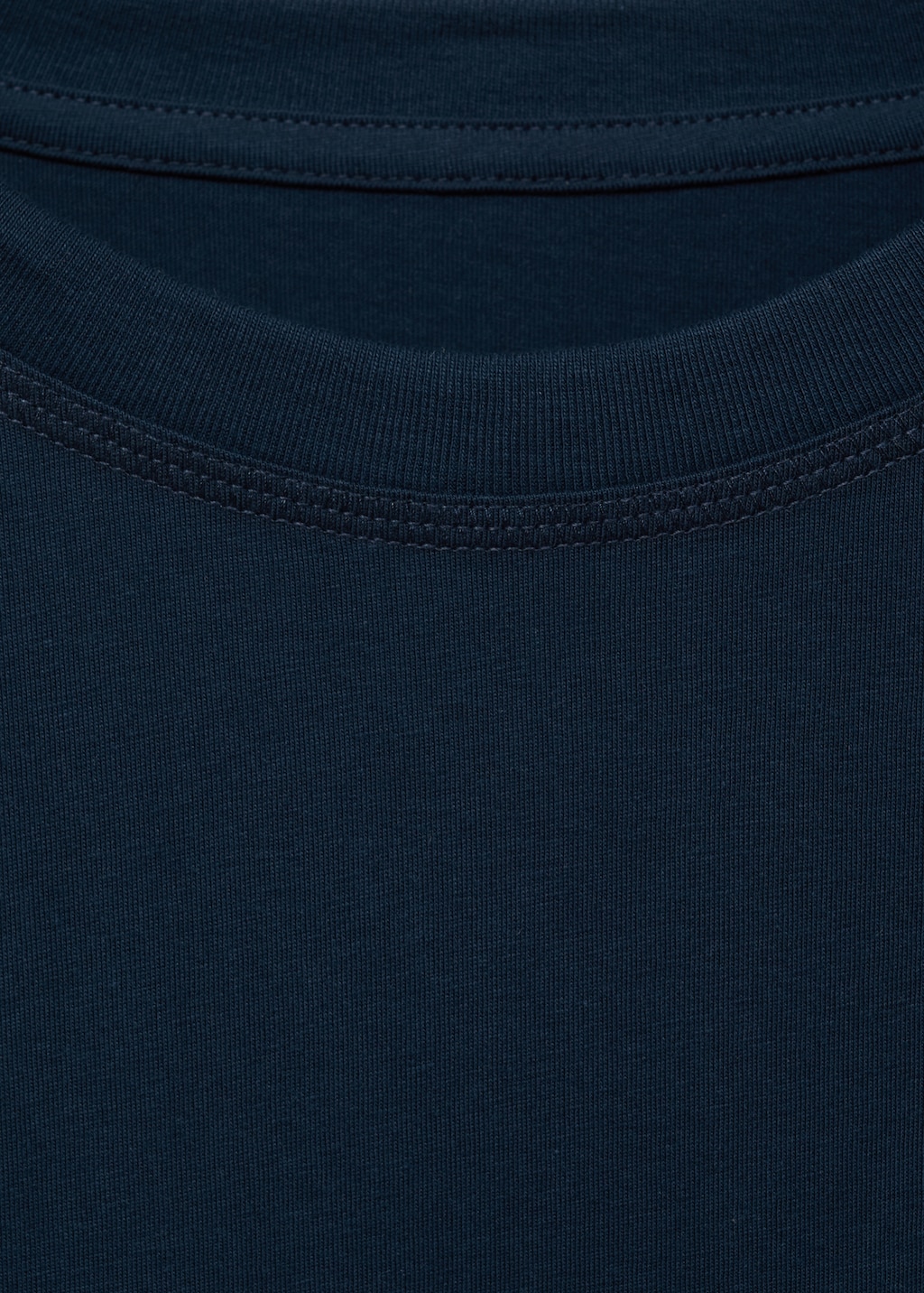 Embroidered cotton T-shirt