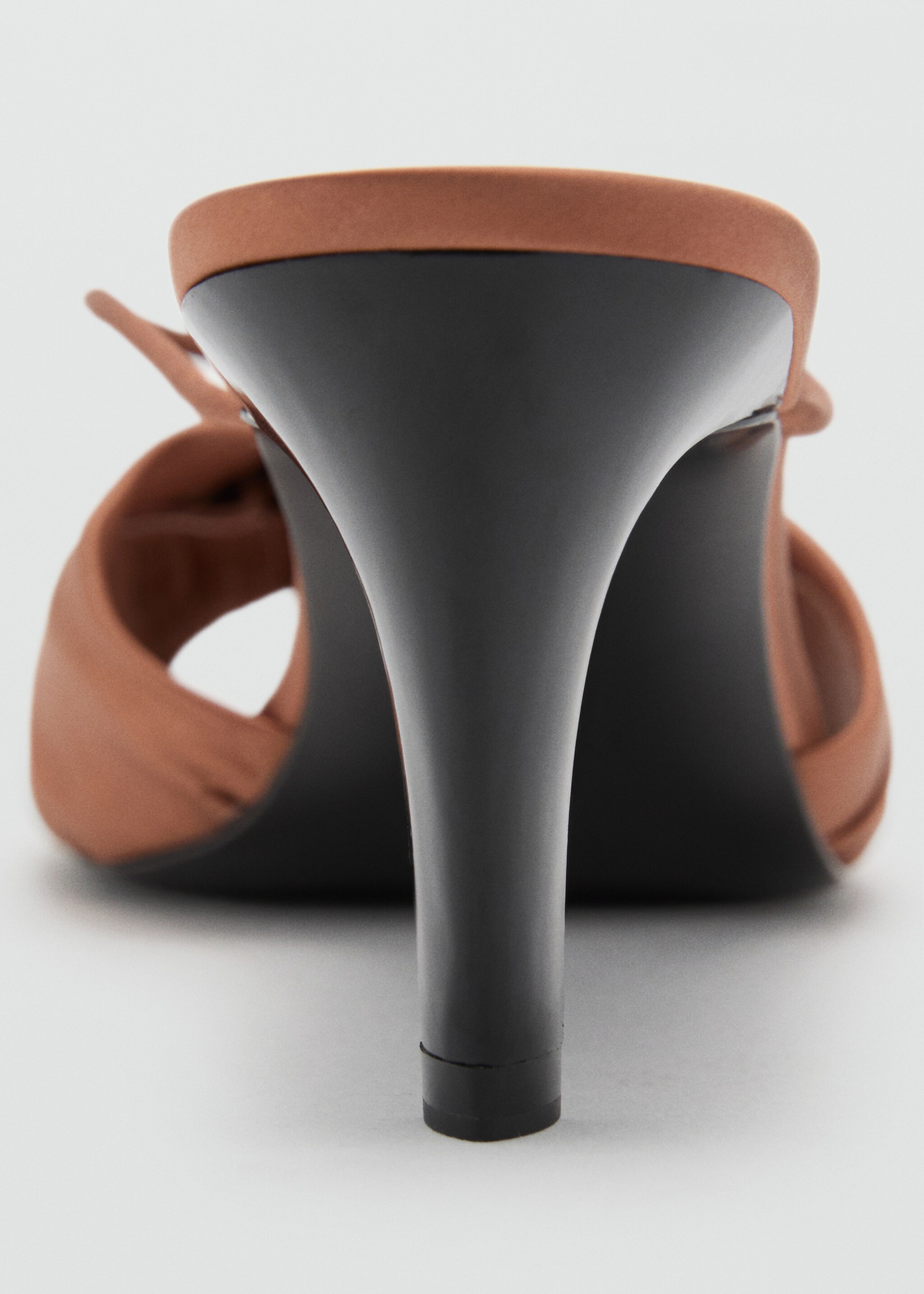 Satin high-heeled sandal - Details of the article 1