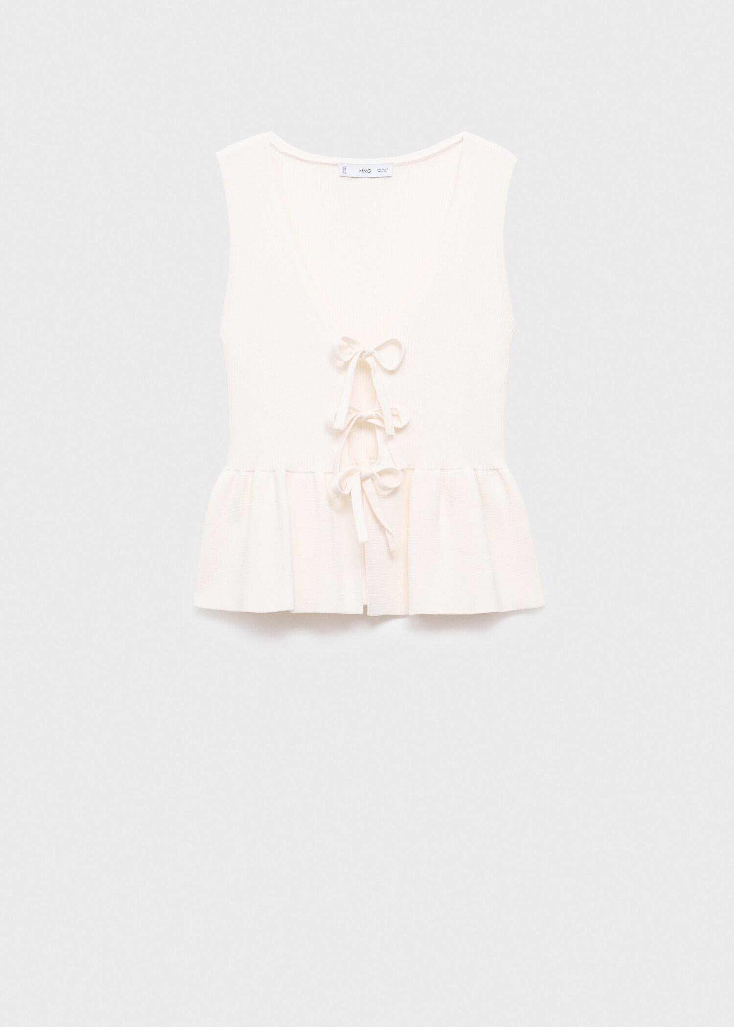 Bows knit top - Article without model