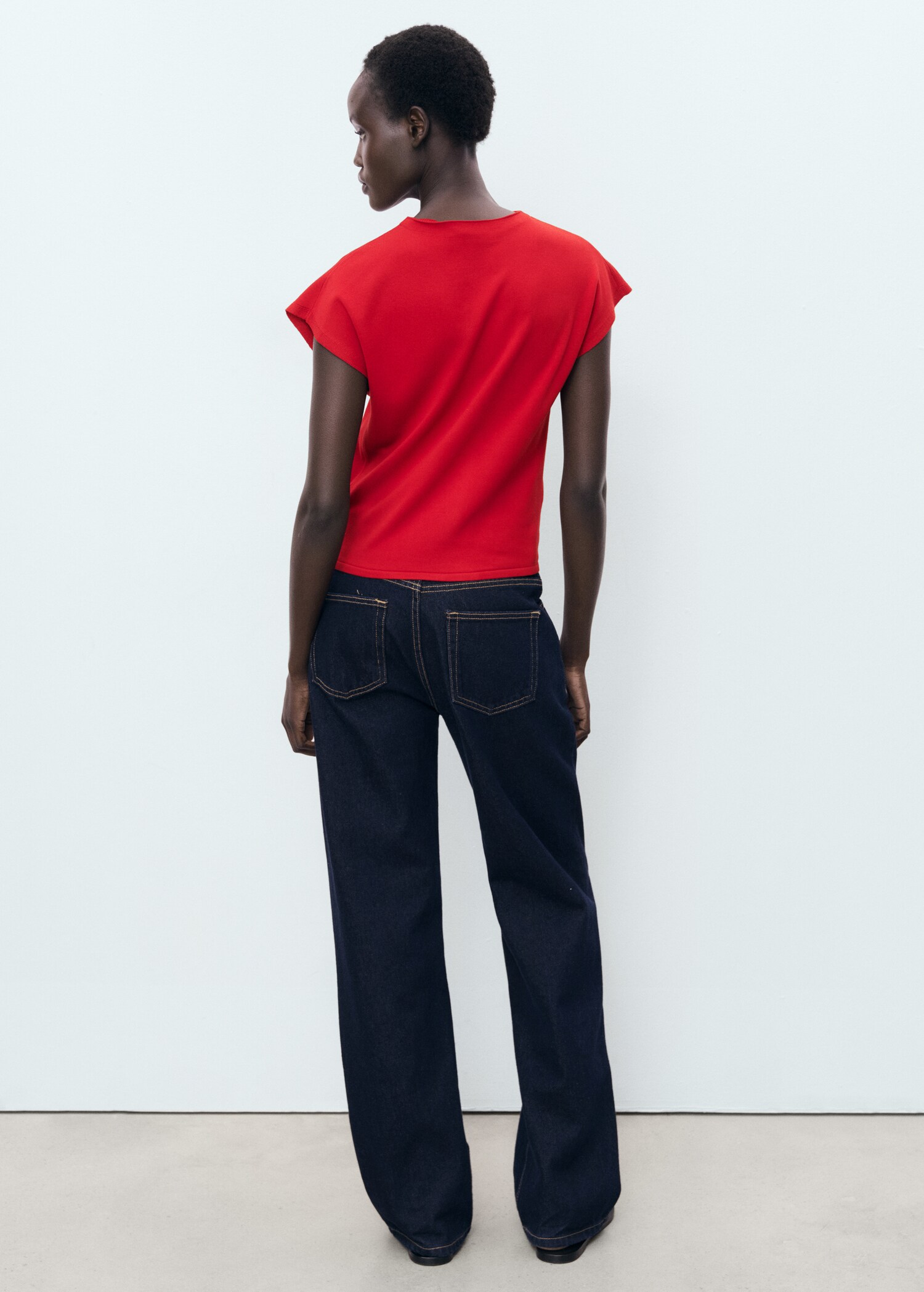 Pull-over manches courtes - Verso de l’article