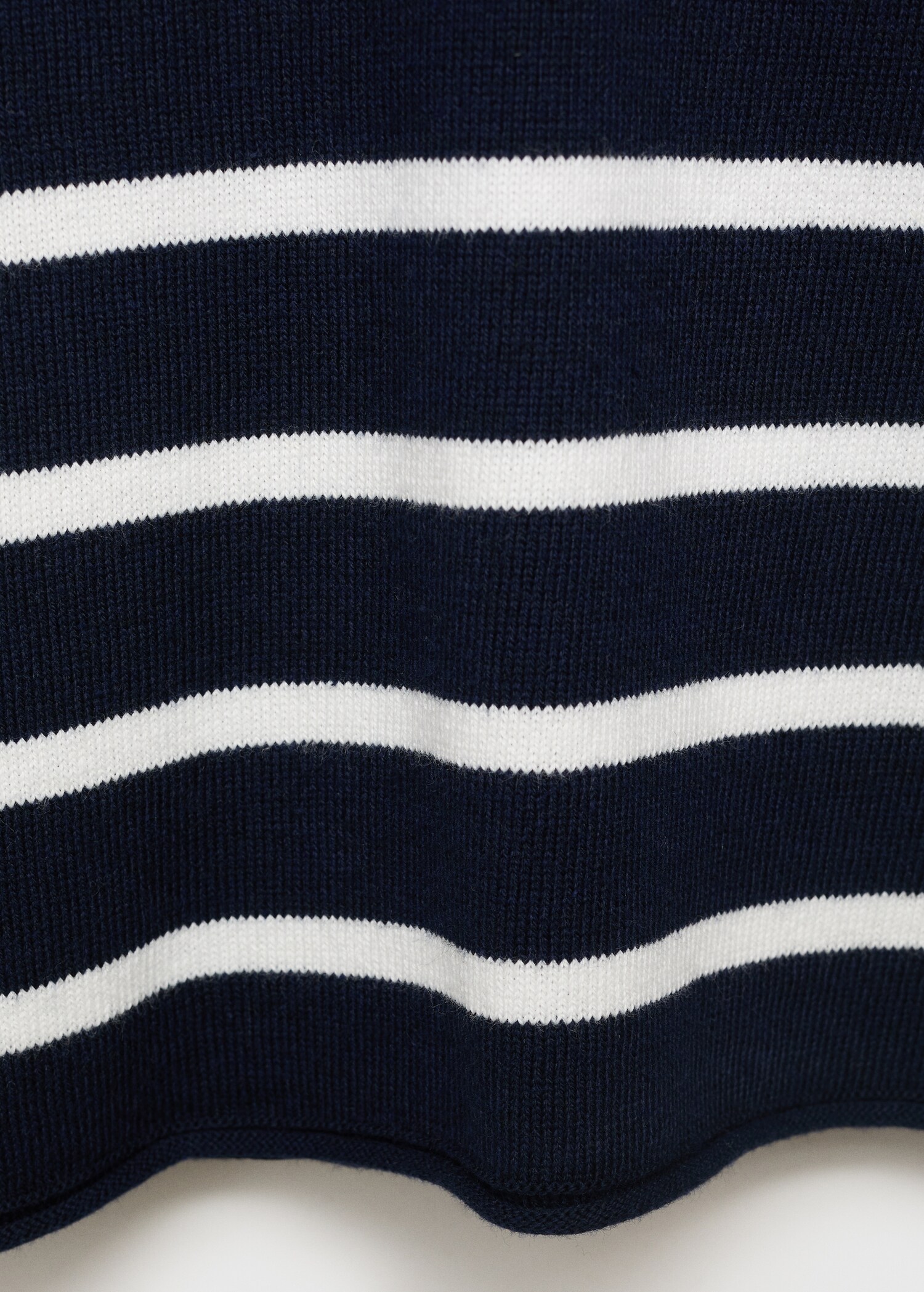 Knit striped sweater - Details of the article 0