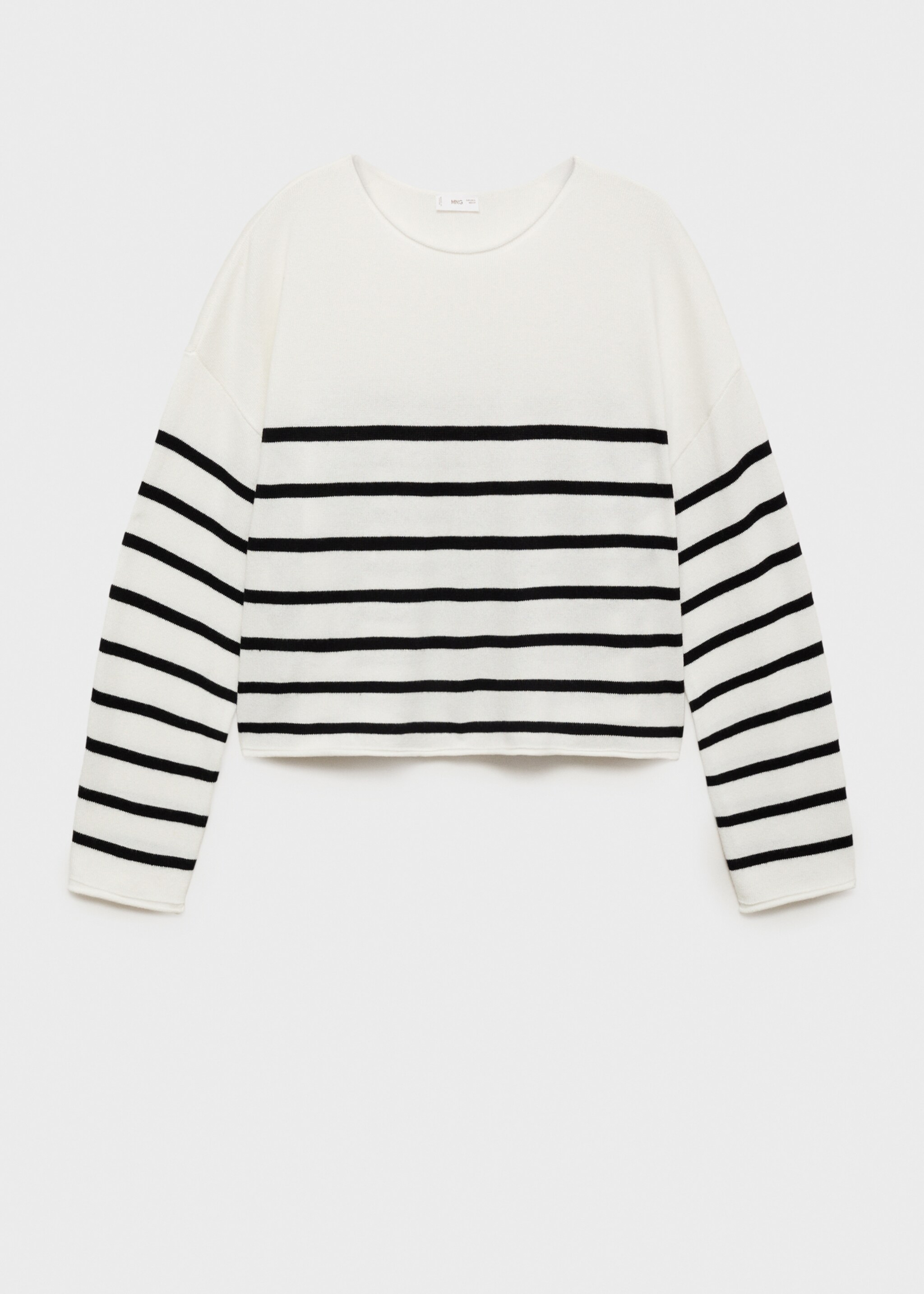 Knit striped sweater - Article without model