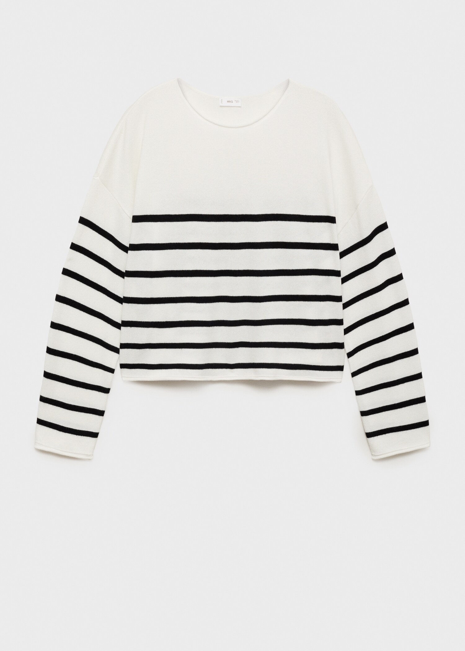 Knit striped sweater - Article without model