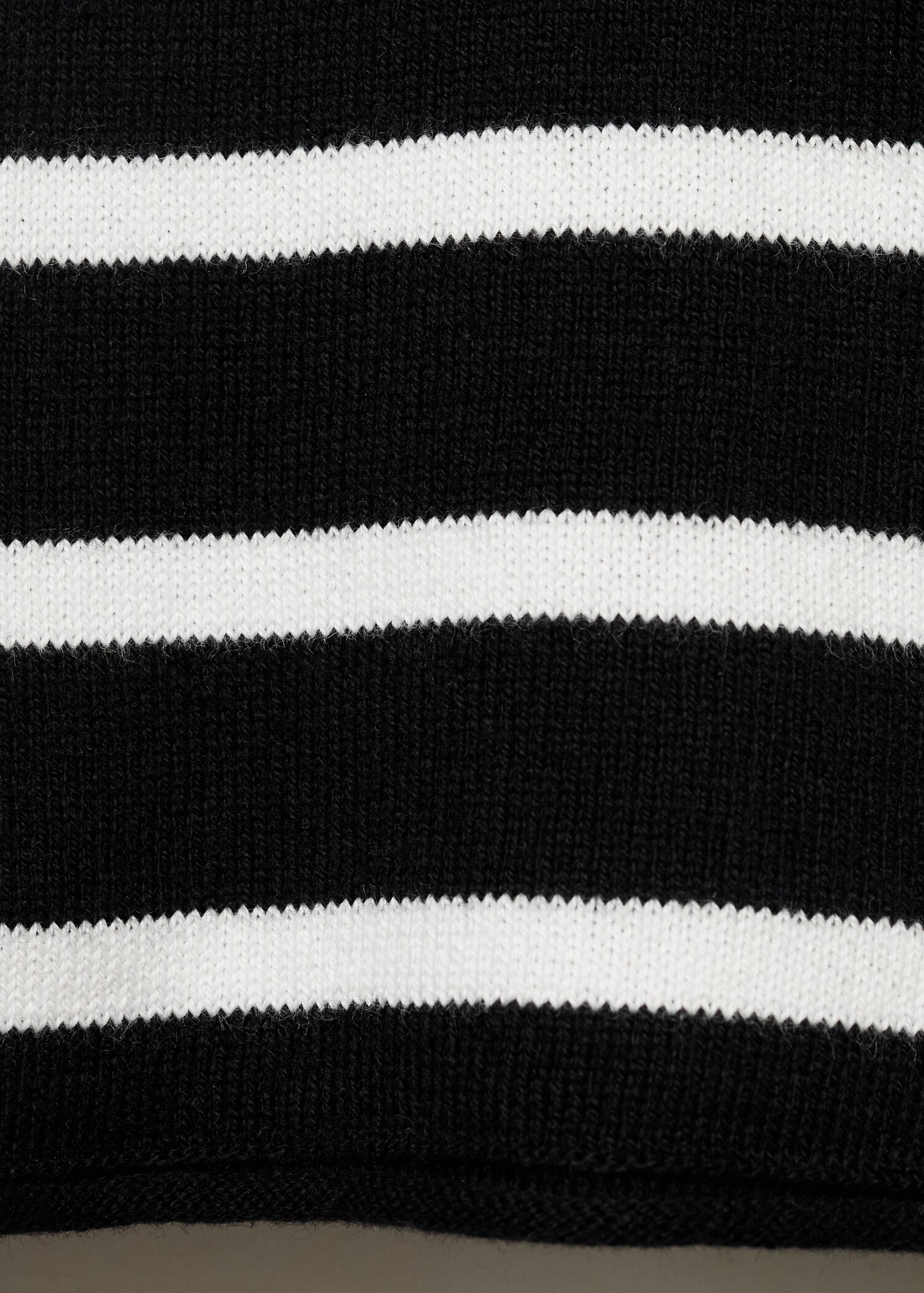 Knit striped sweater - Details of the article 0