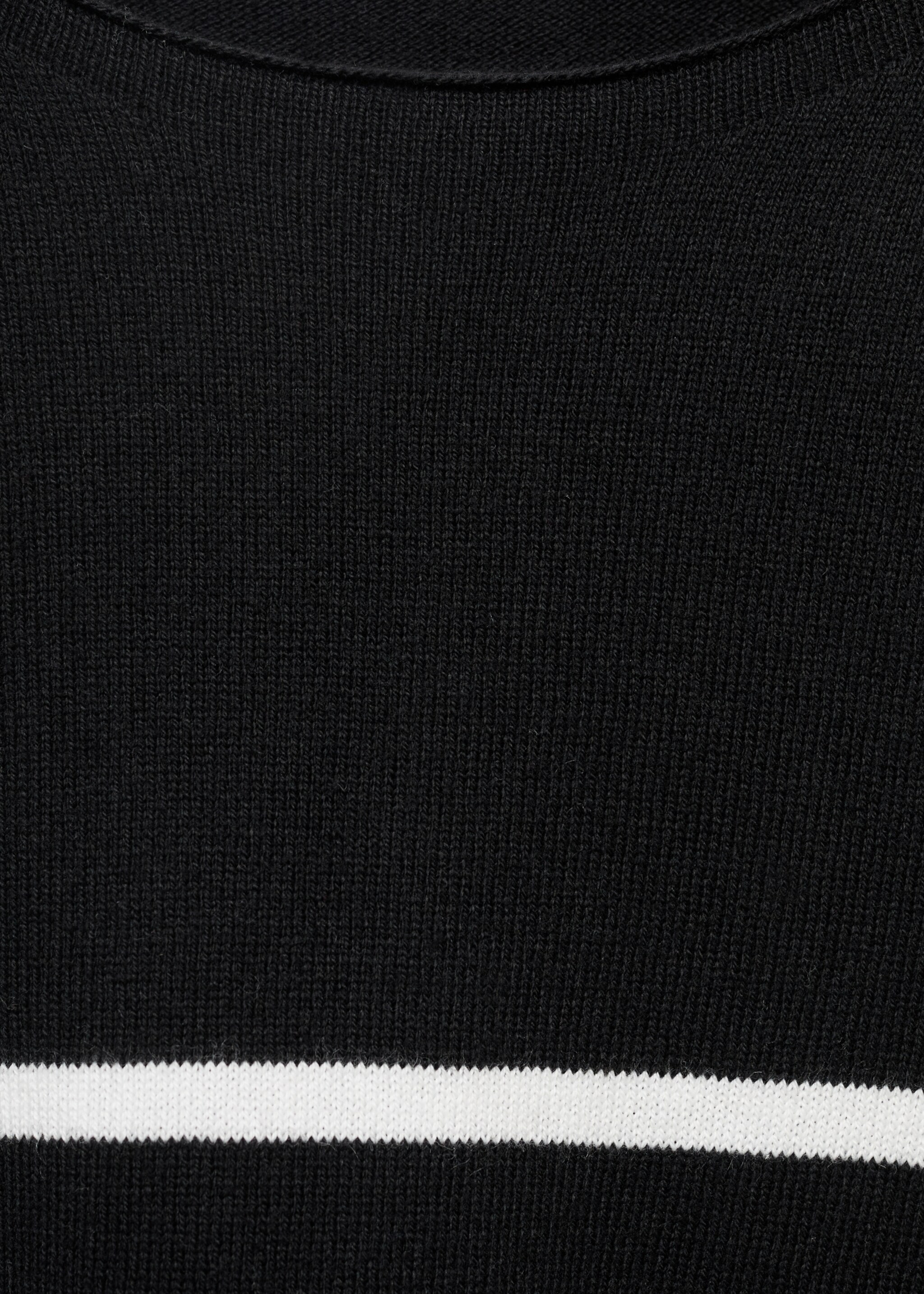 Knit striped sweater - Details of the article 8