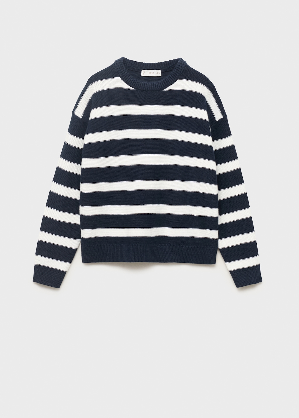 Knit striped sweater