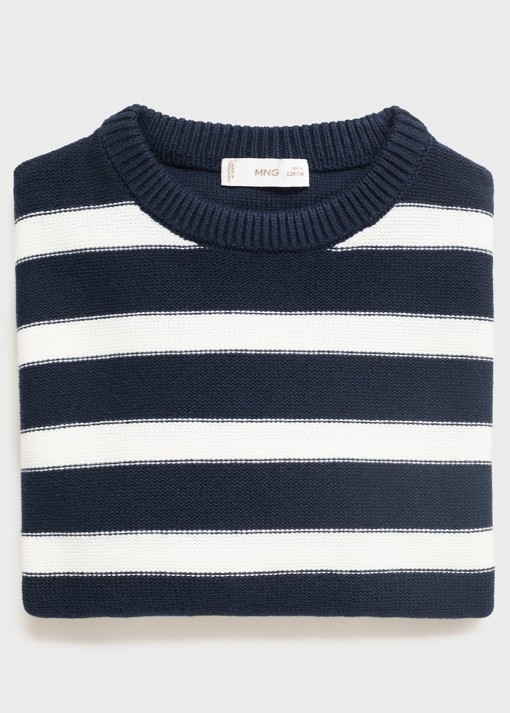 Knit striped sweater