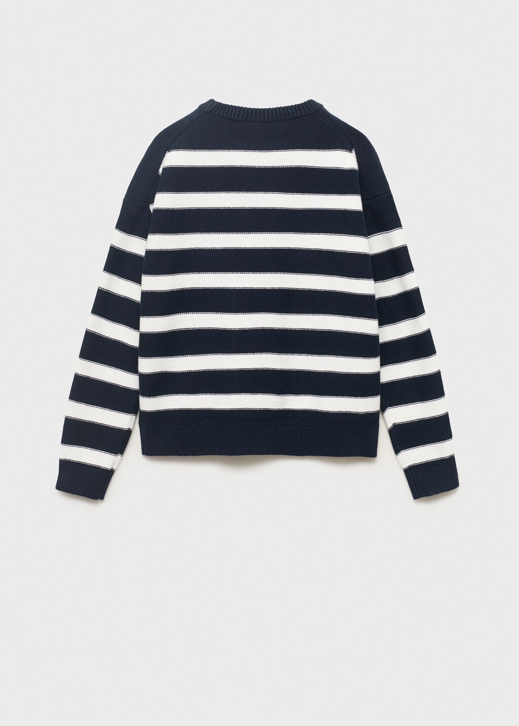 Knit striped sweater