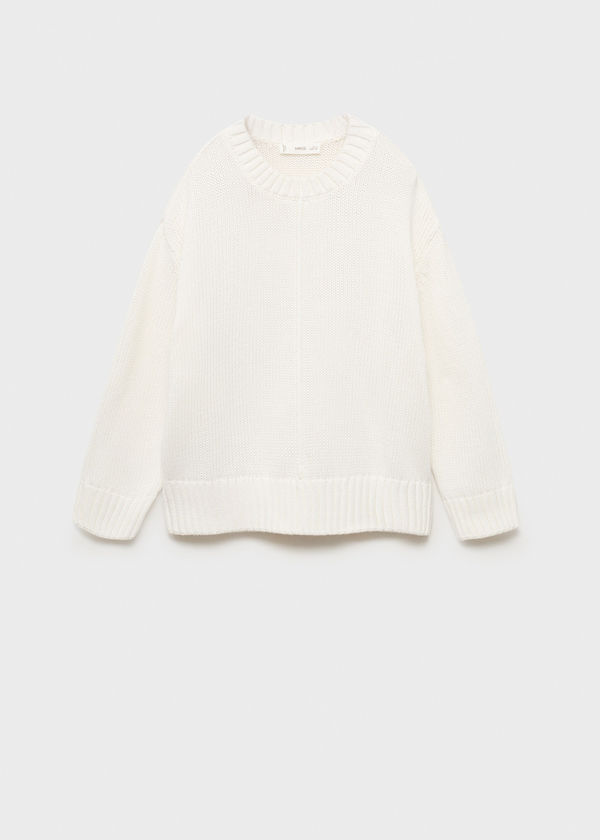 Long-sleeve knitted sweater - Article without model