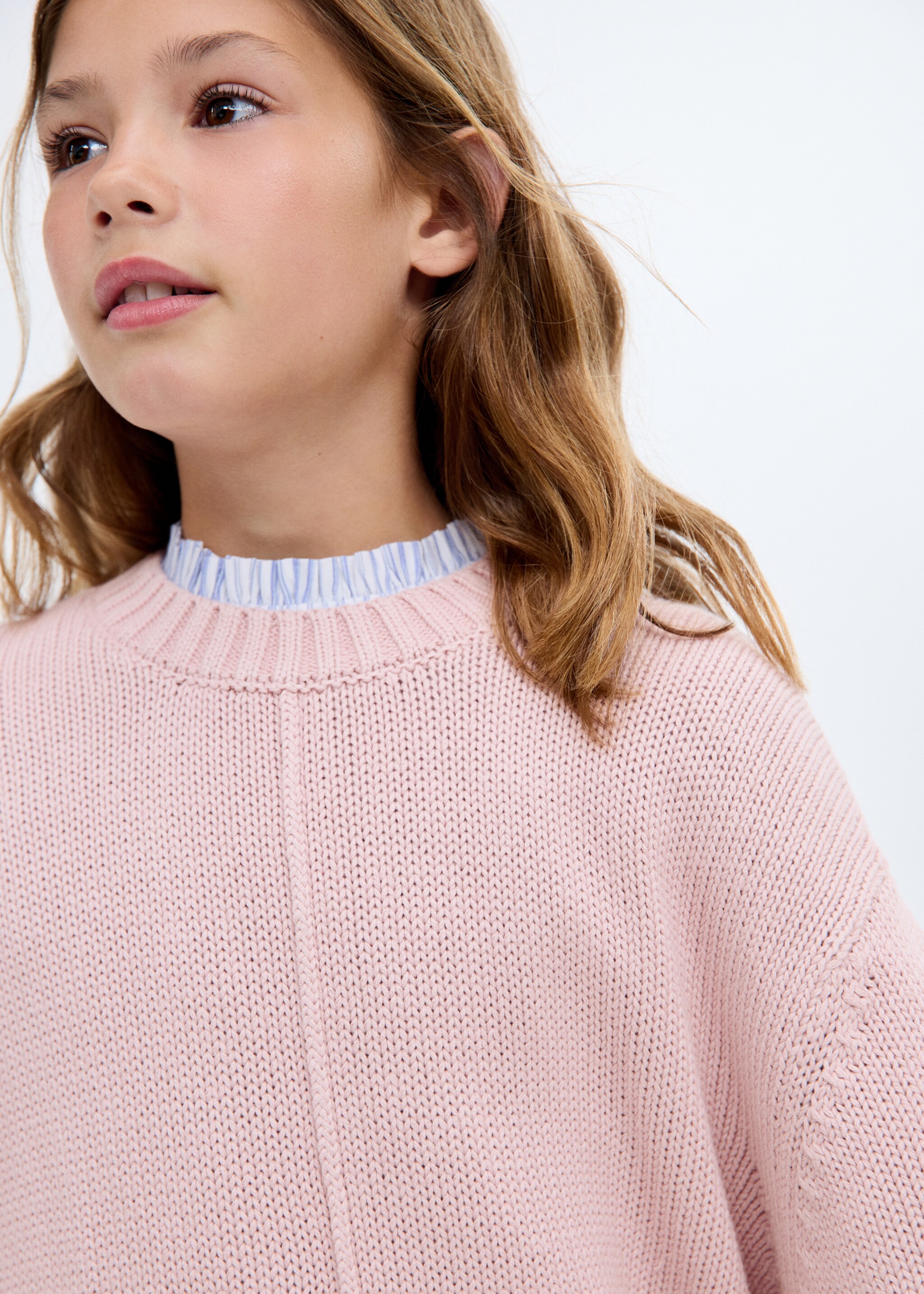 Long-sleeve knitted sweater - Details of the article 1