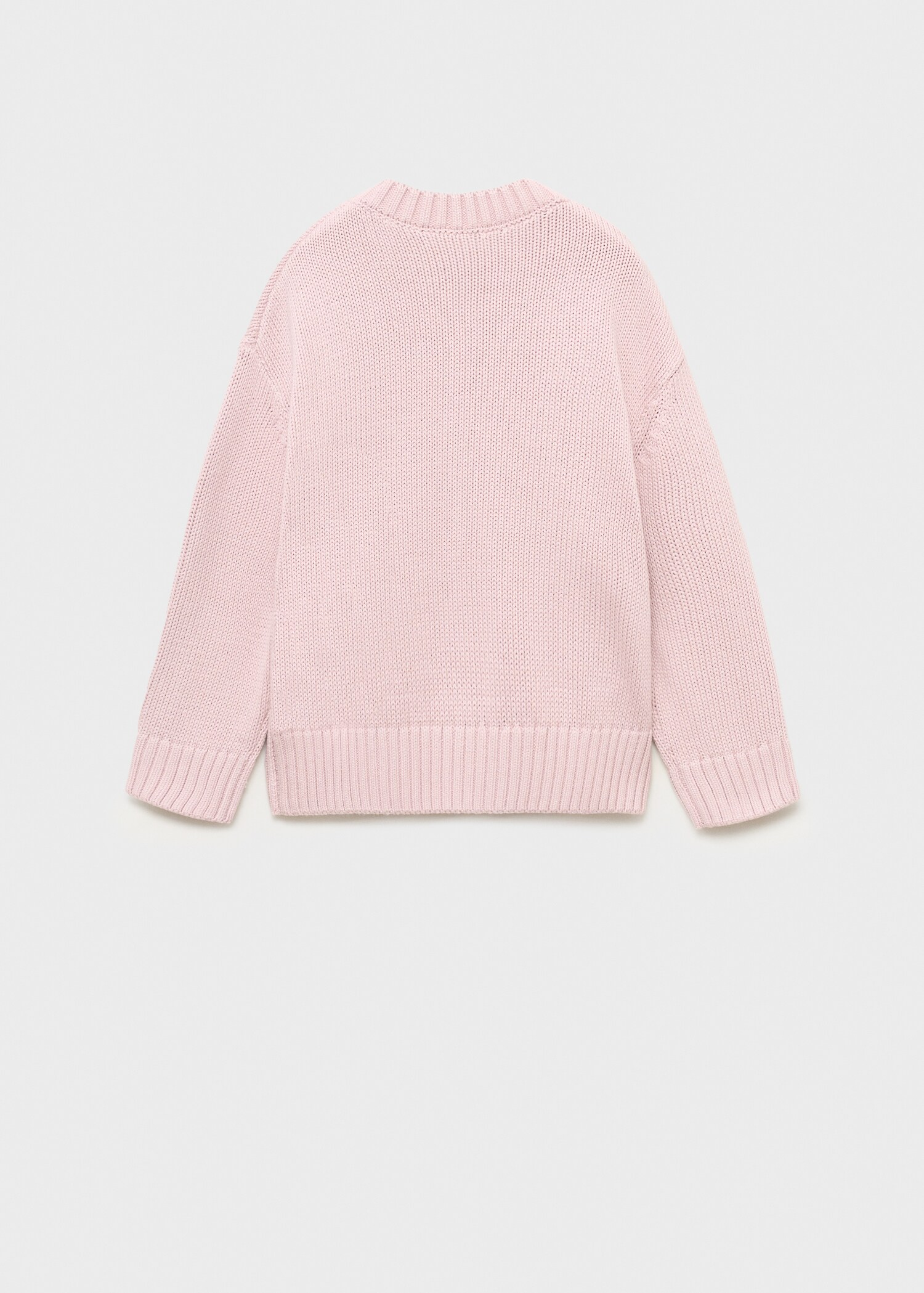 Pull-over maille manches longues - Verso de l’article