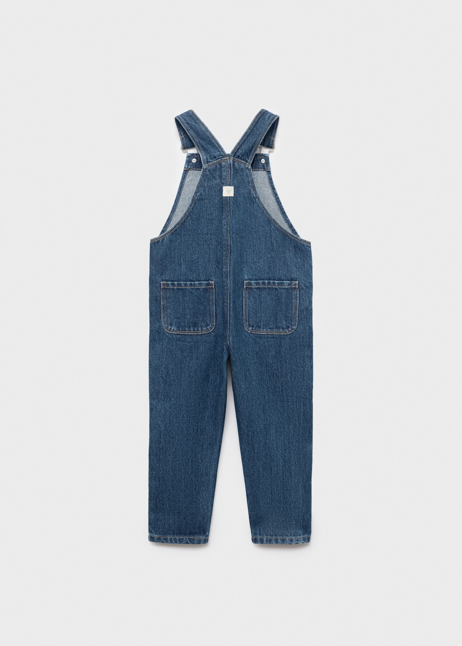 Salopette en denim coton - Verso de l’article