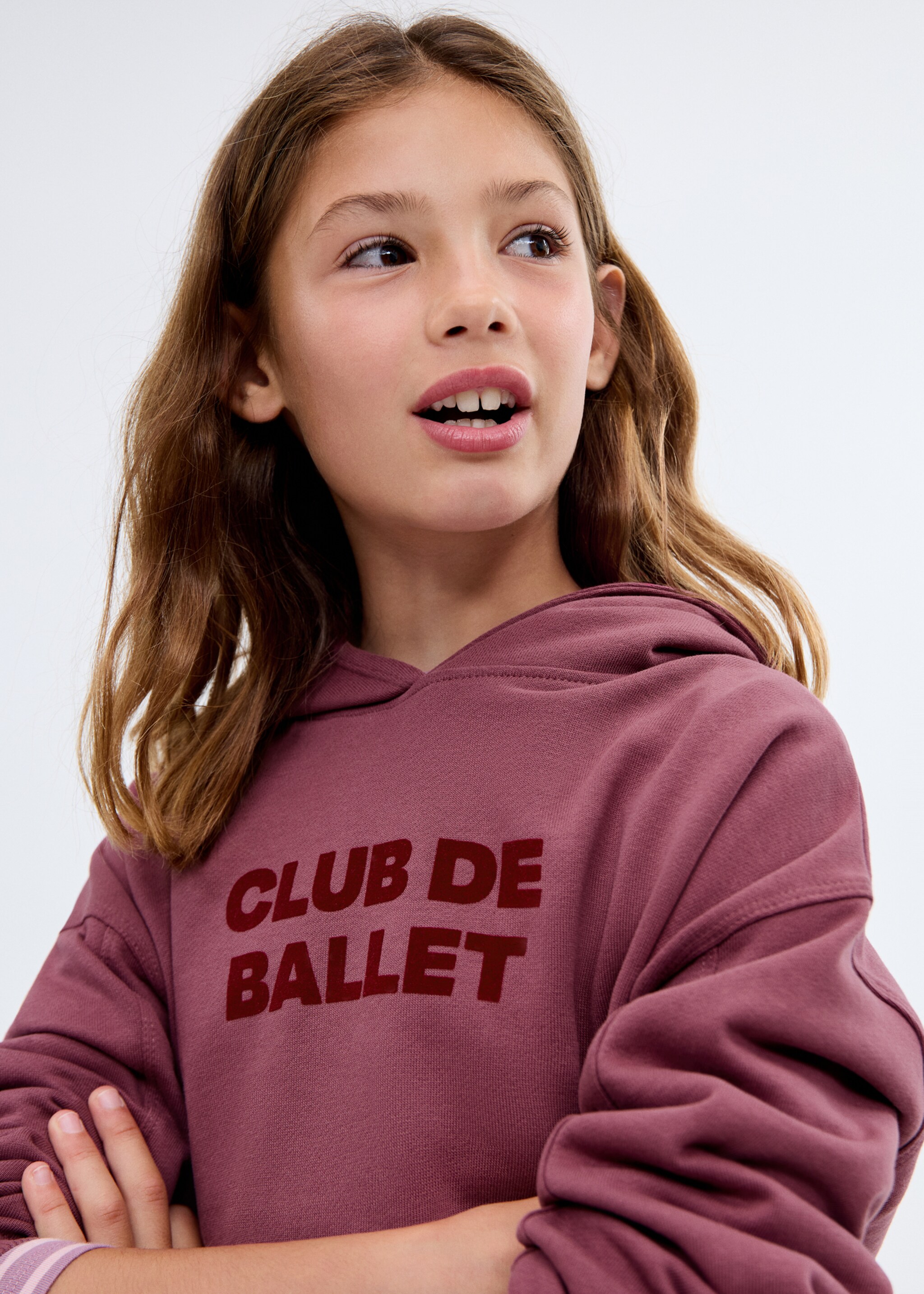 Printed hoodie - Medium plane